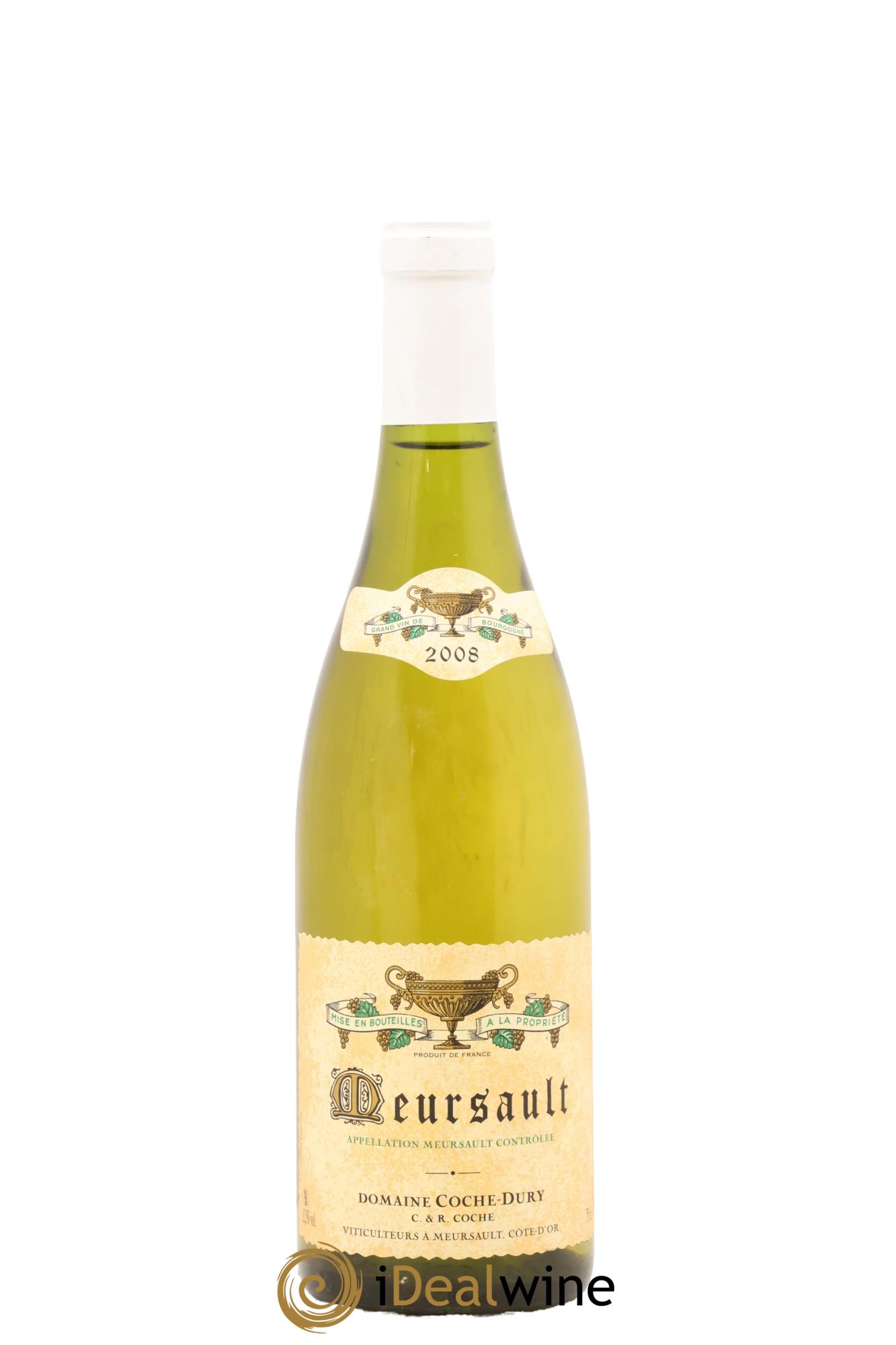 Meursault Coche Dury (Domaine) 2008 - Lot de 1 bouteille - 0