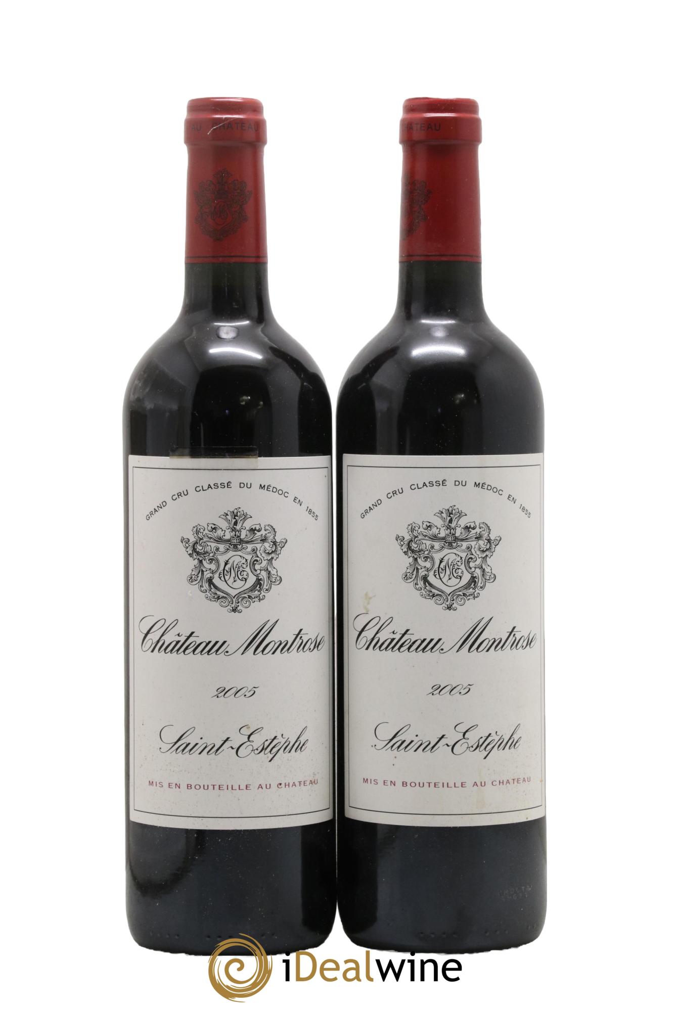 Château Montrose 2ème Grand Cru Classé 2005 - Lot de 2 bouteilles - 0