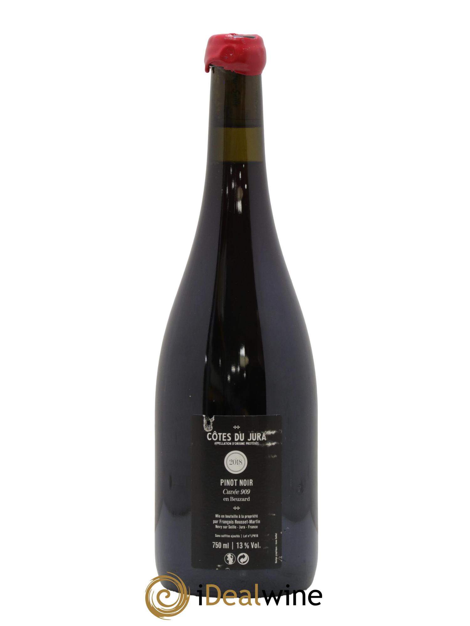 Côtes du Jura 909 François Rousset Martin 2018 - Posten von 1 Flasche - 1