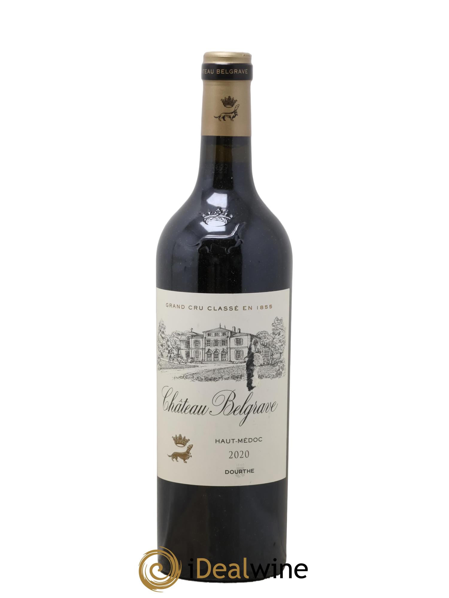 Château Belgrave 5ème Grand Cru Classé 2020 - Posten von 1 Flasche - 0