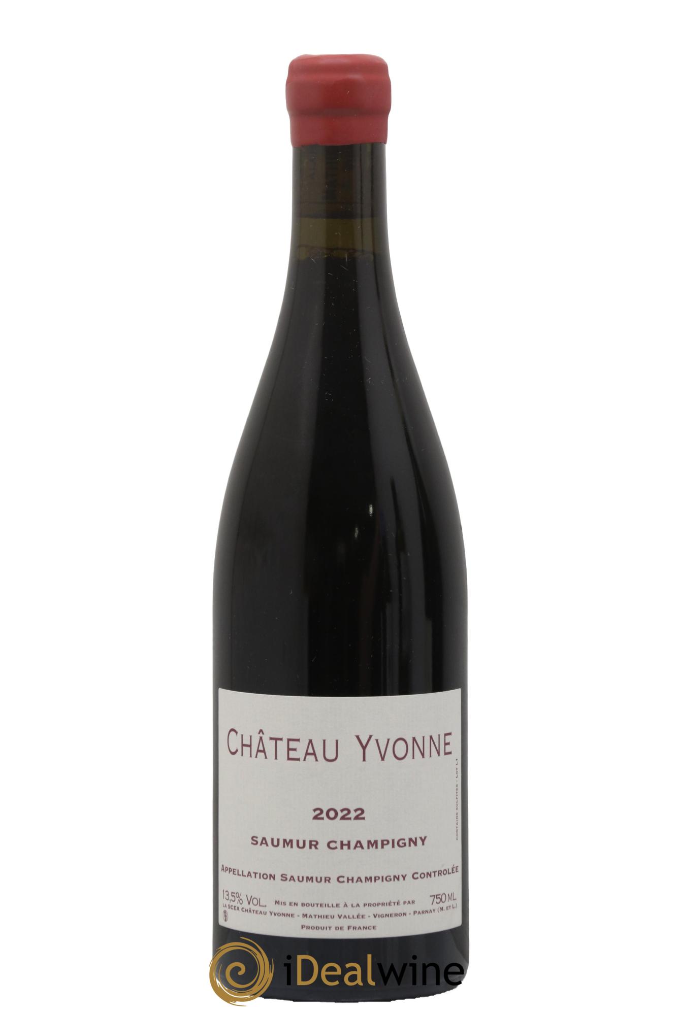 Saumur-Champigny Château Yvonne 2022 - Lot de 1 bouteille - 0