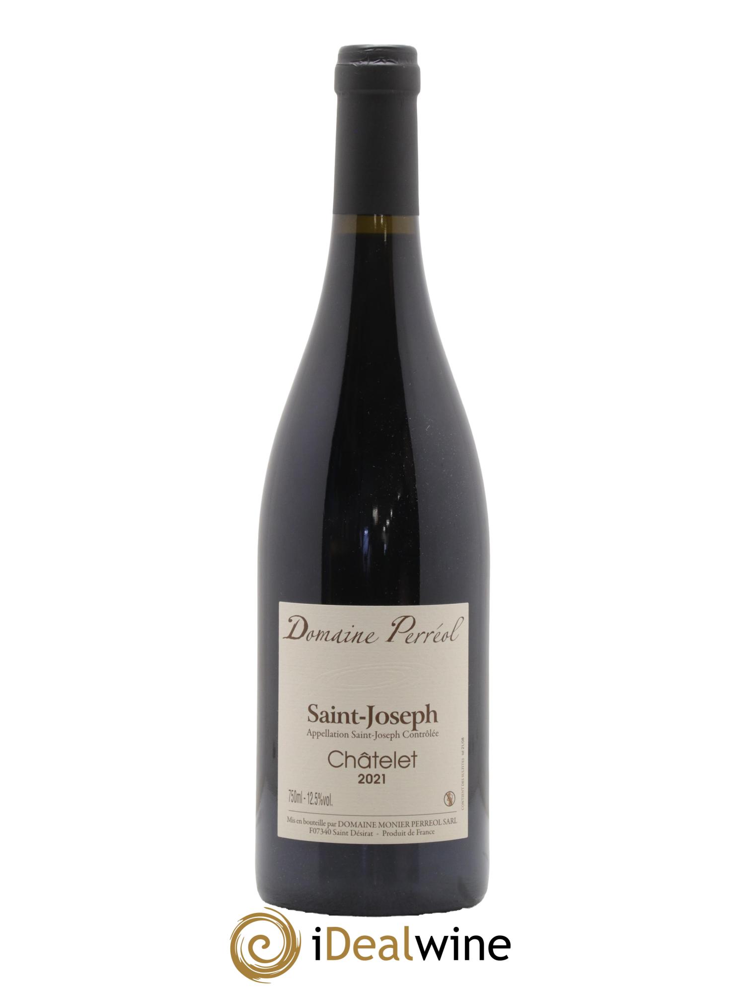 Saint-Joseph Châtelet Domaine Monier Perréol 2021 - Lot de 1 bouteille - 0