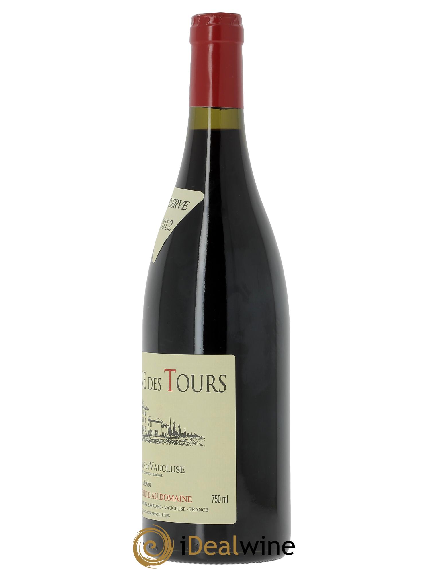 Vaucluse Domaine des Tours Merlot Emmanuel Reynaud  2012 - Posten von 1 Flasche - 2