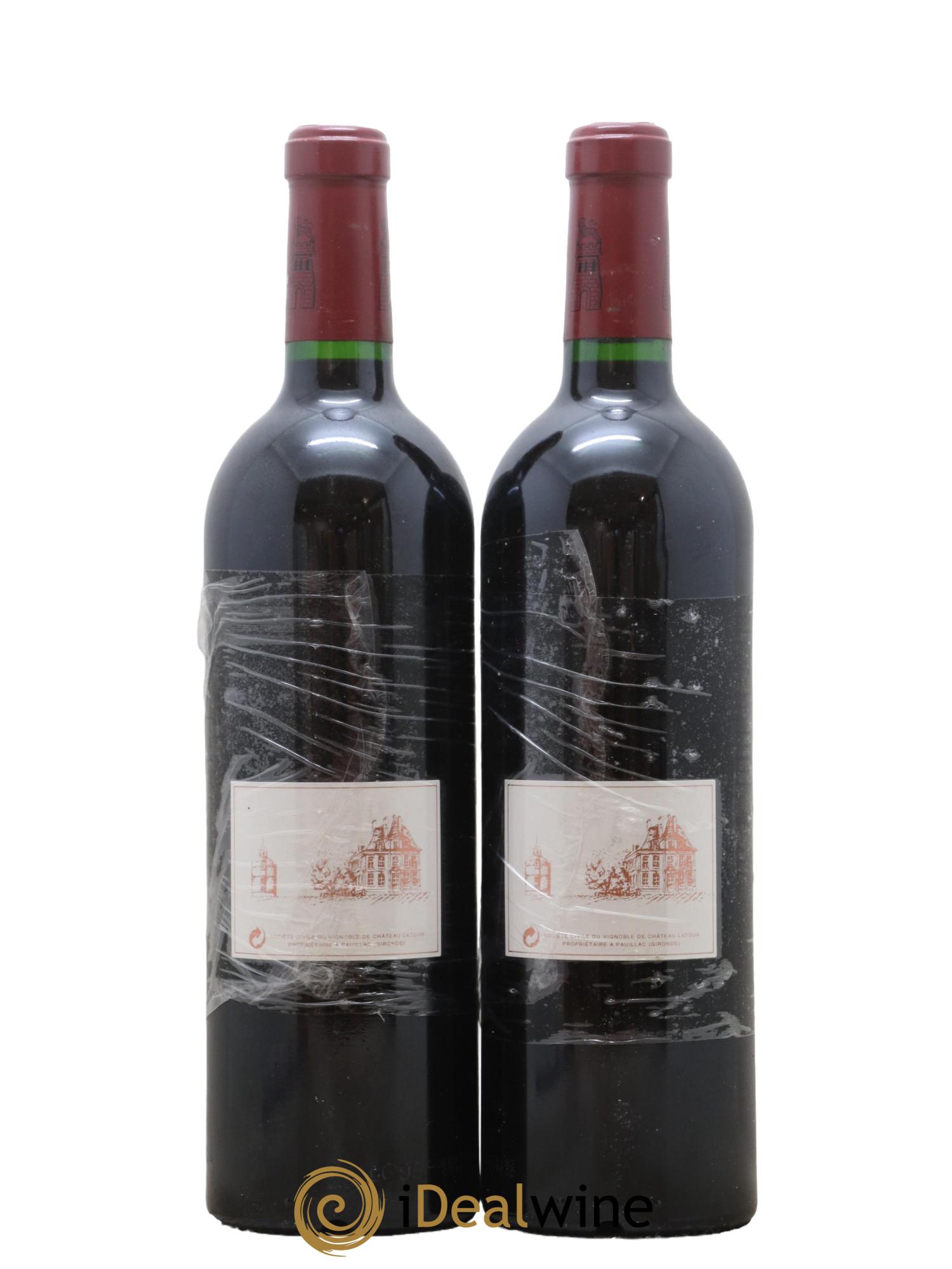 Château Latour 1er Grand Cru Classé 1999 - Lot de 2 bouteilles - 1
