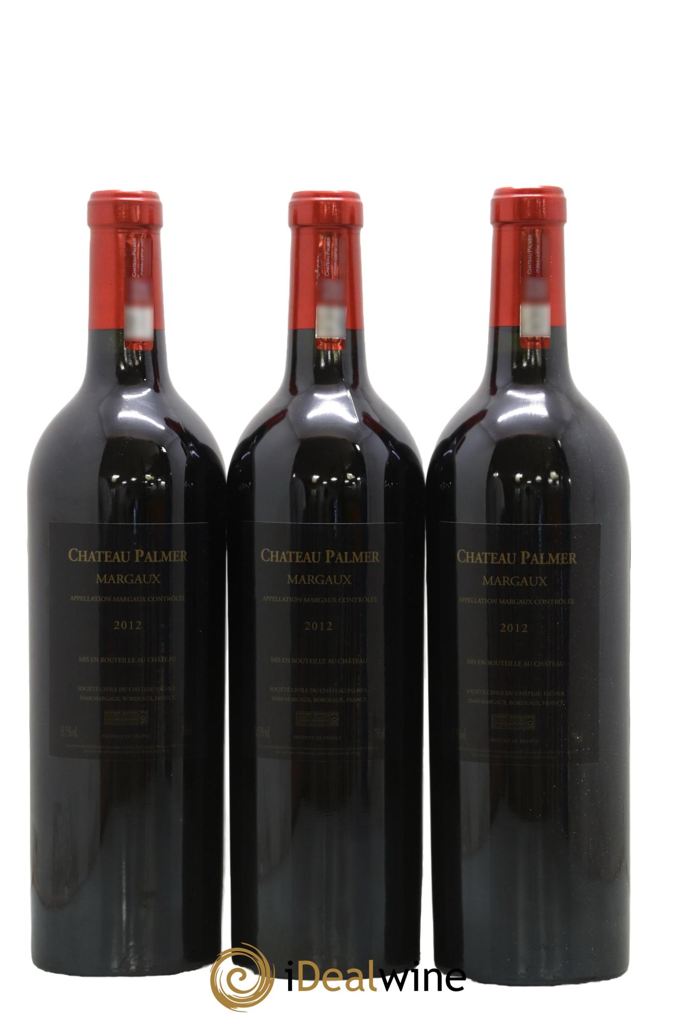 Château Palmer 3ème Grand Cru Classé 2012 - Lot de 6 bouteilles - 5