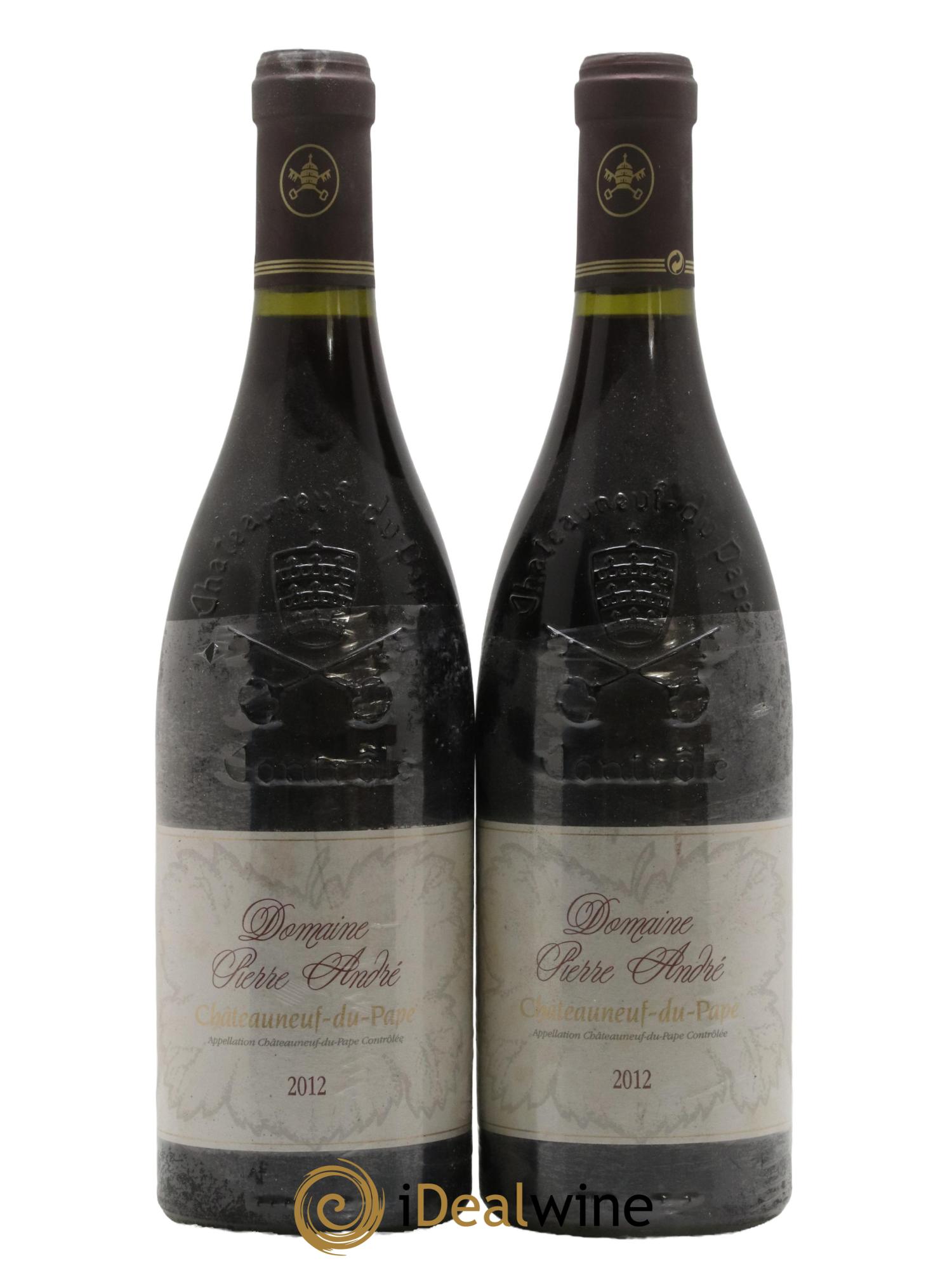 Châteauneuf-du-Pape Pierre André (Domaine) 2012 - Lot de 2 bouteilles - 0