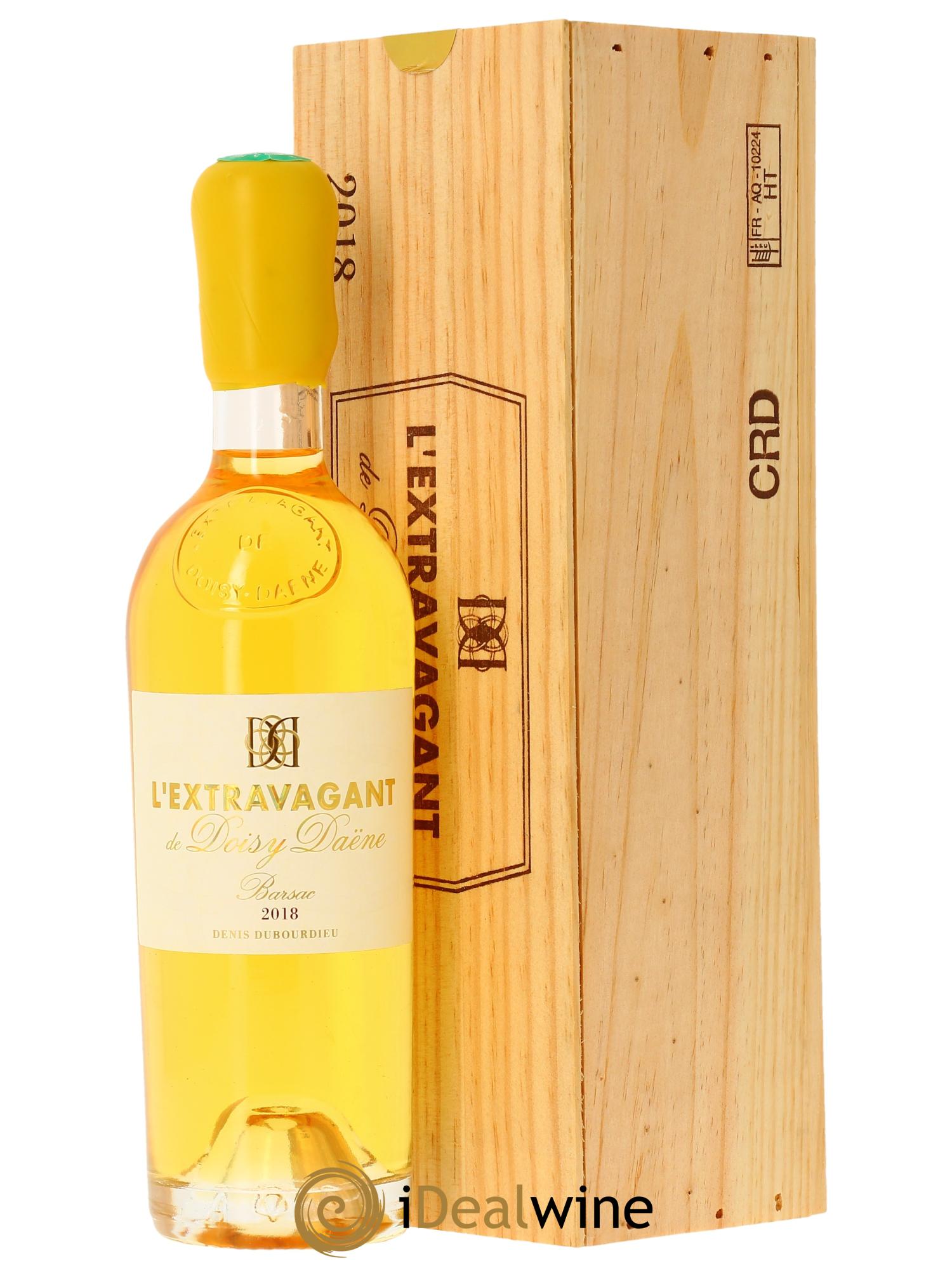 L'Extravagant de Doisy Daëne 2018 - Lot de 1 demi bouteille - 0