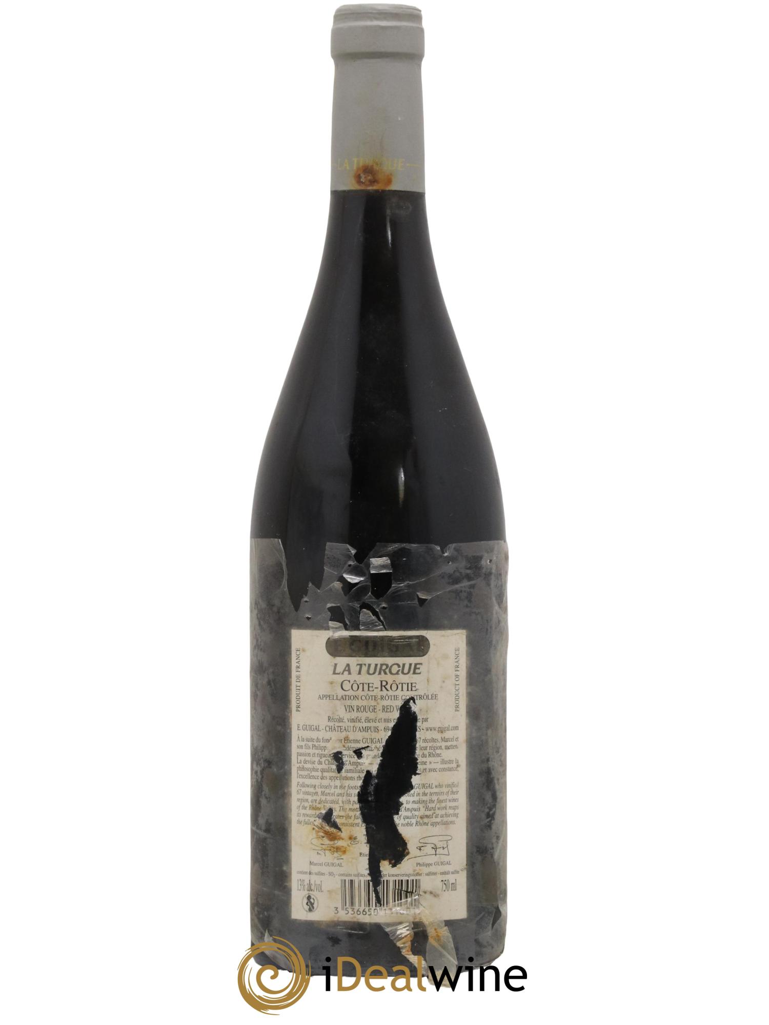 Côte-Rôtie La Turque Guigal 2004 - Posten von 1 Flasche - 1
