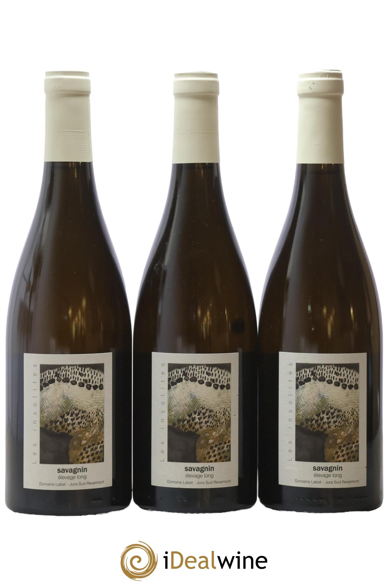 Côtes du Jura Savagnin vert & jaune élevage long Romain - Julien - Charline Labet 2016 - Lot de 3 bouteilles - 0