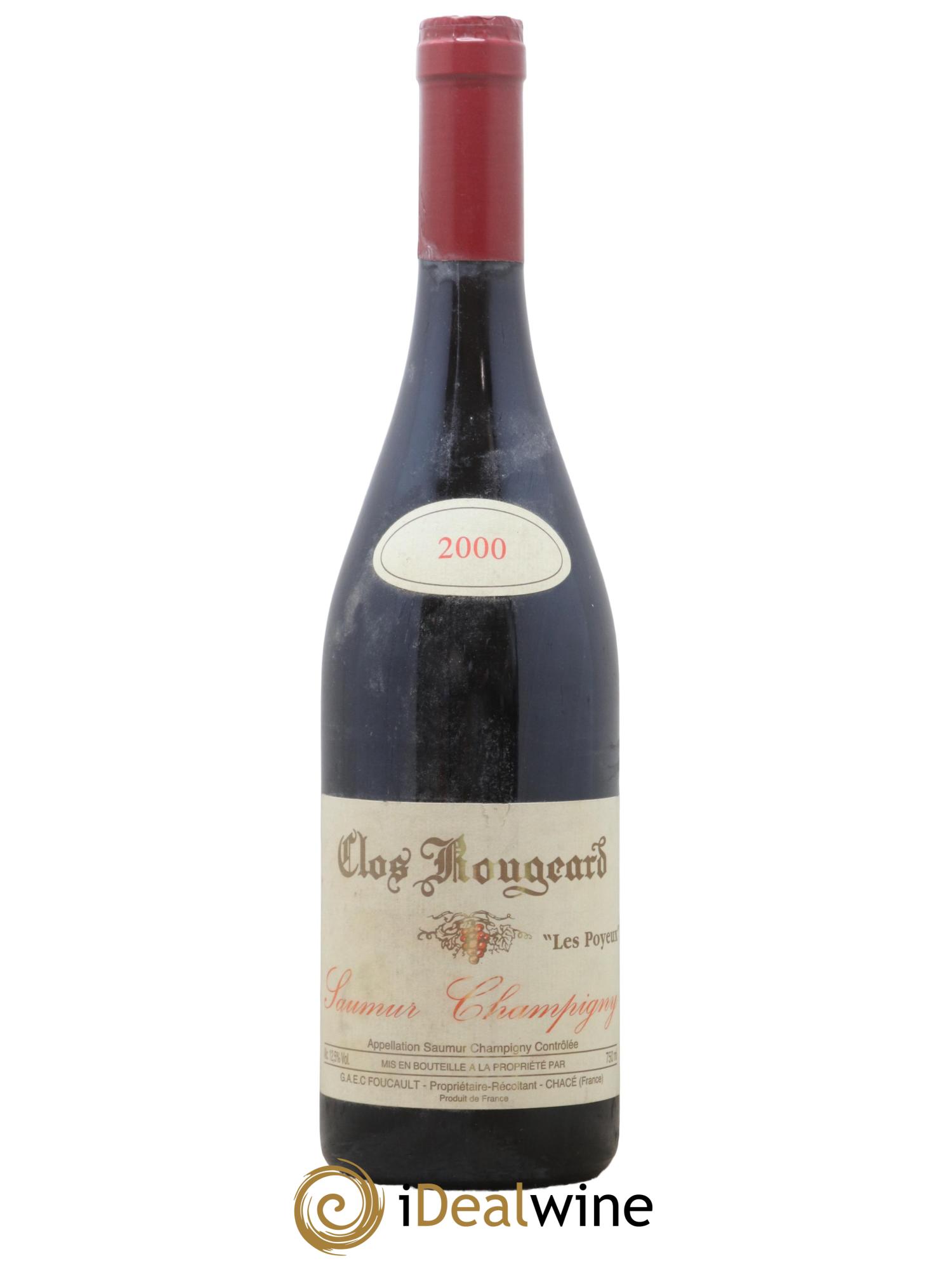 Saumur-Champigny Les Poyeux Clos Rougeard 2000 - Lot de 1 bouteille - 0