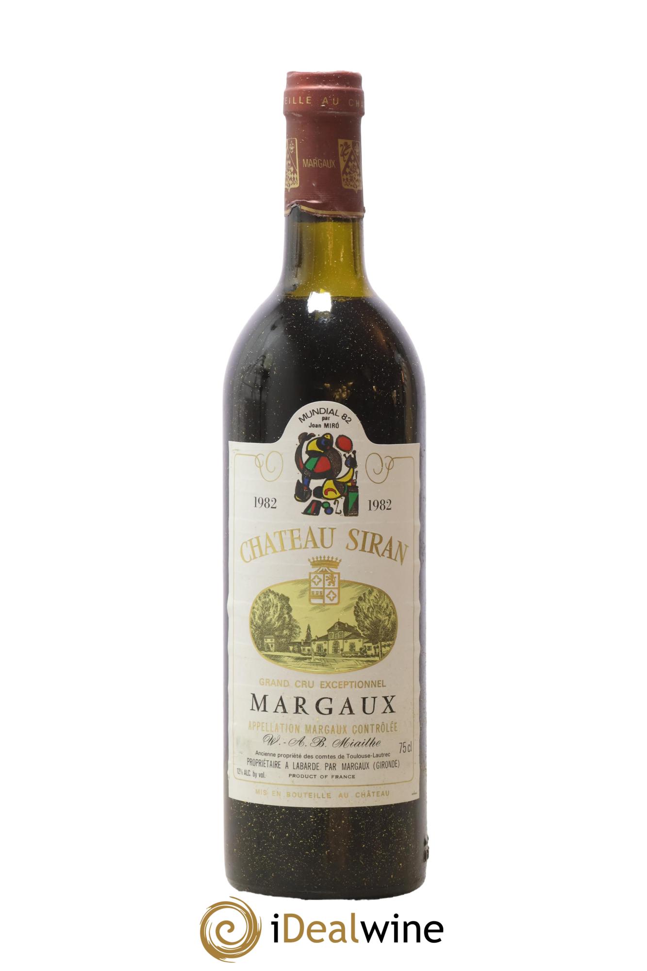 Château Siran 1982 - Lot of 1 bottle - 0