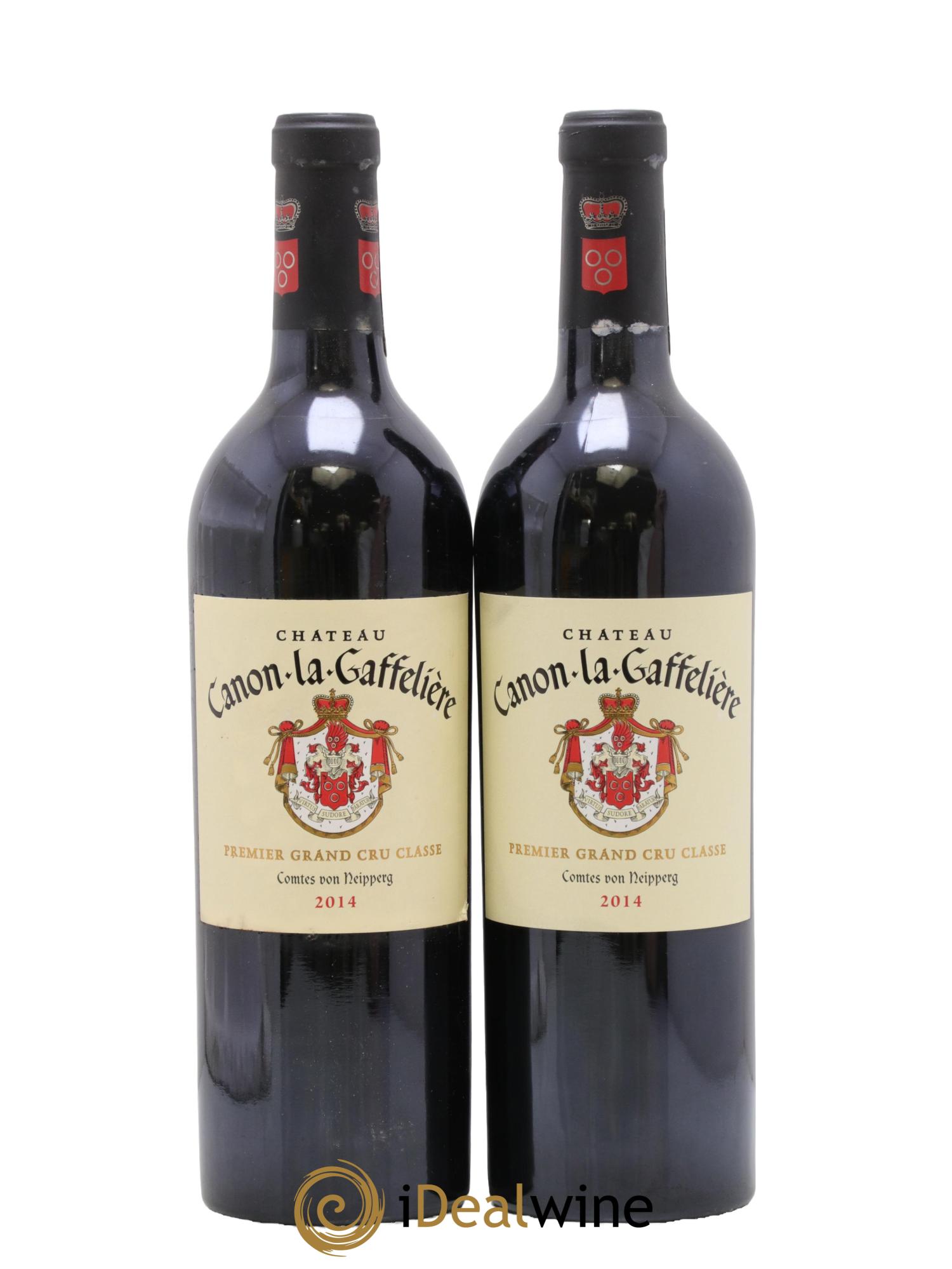 Château Canon la Gaffelière 1er Grand Cru Classé B 2014 - Lot de 2 bouteilles - 0
