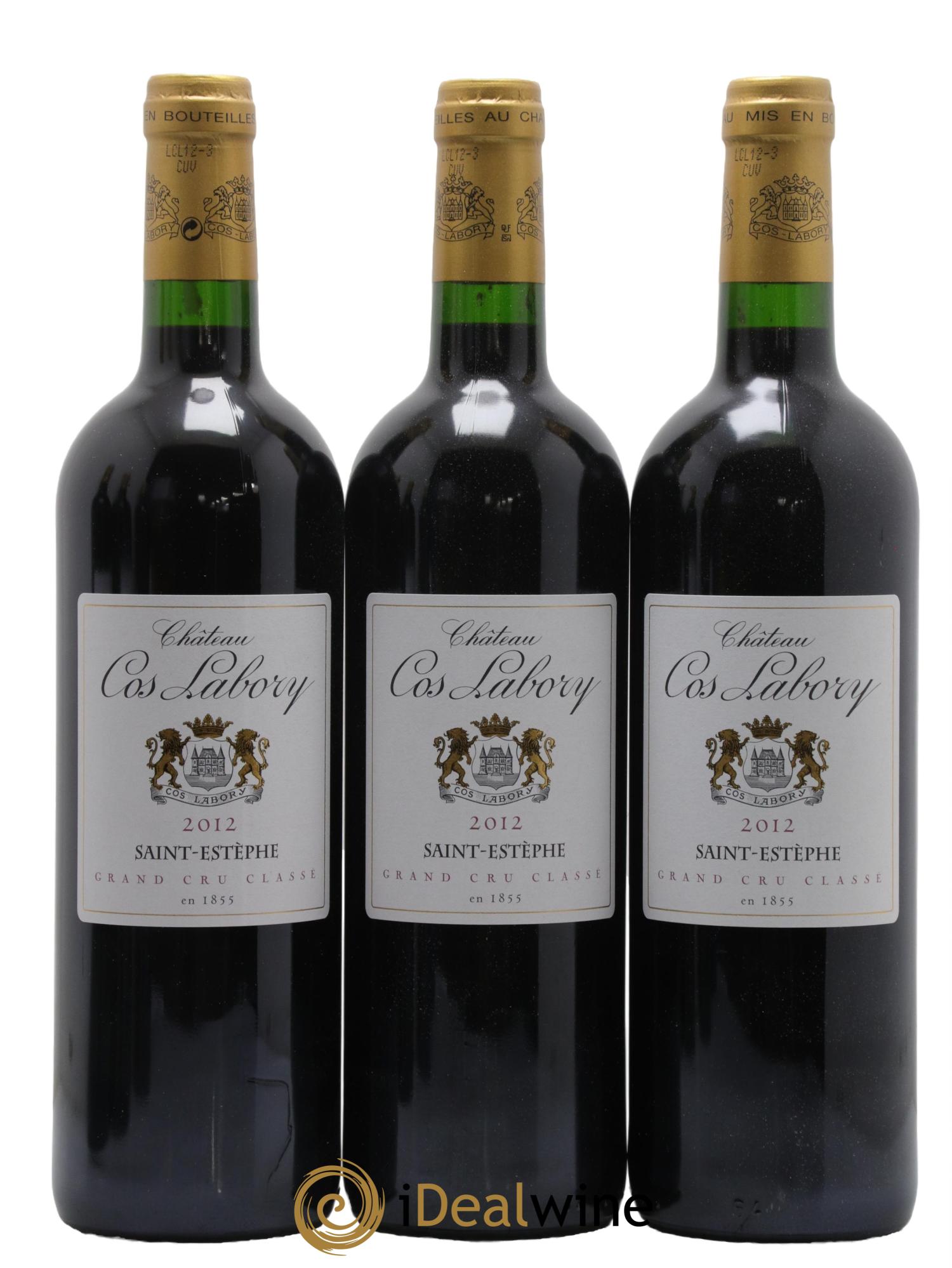 Château Cos Labory 5ème Grand Cru Classé  2012 - Lotto di 12 bottiglie - 2