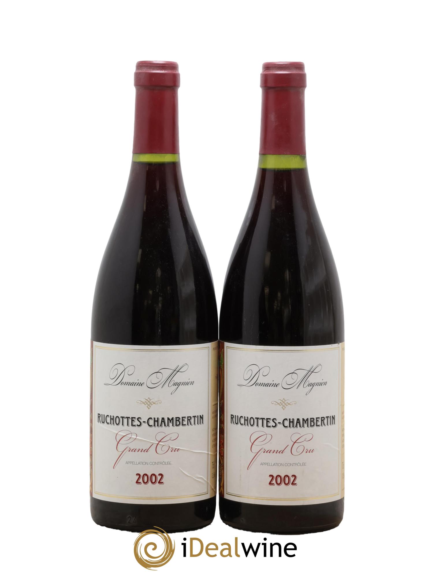 Ruchottes-Chambertin Grand Cru Henri Magnien (Domaine) 2002 - Lot de 2 bouteilles - 0