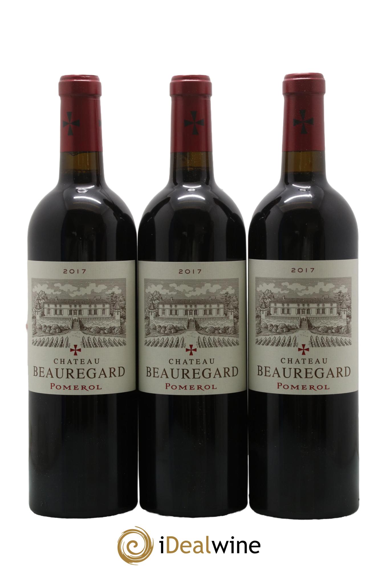 Château Beauregard 2017 - Lot of 3 bottles - 0