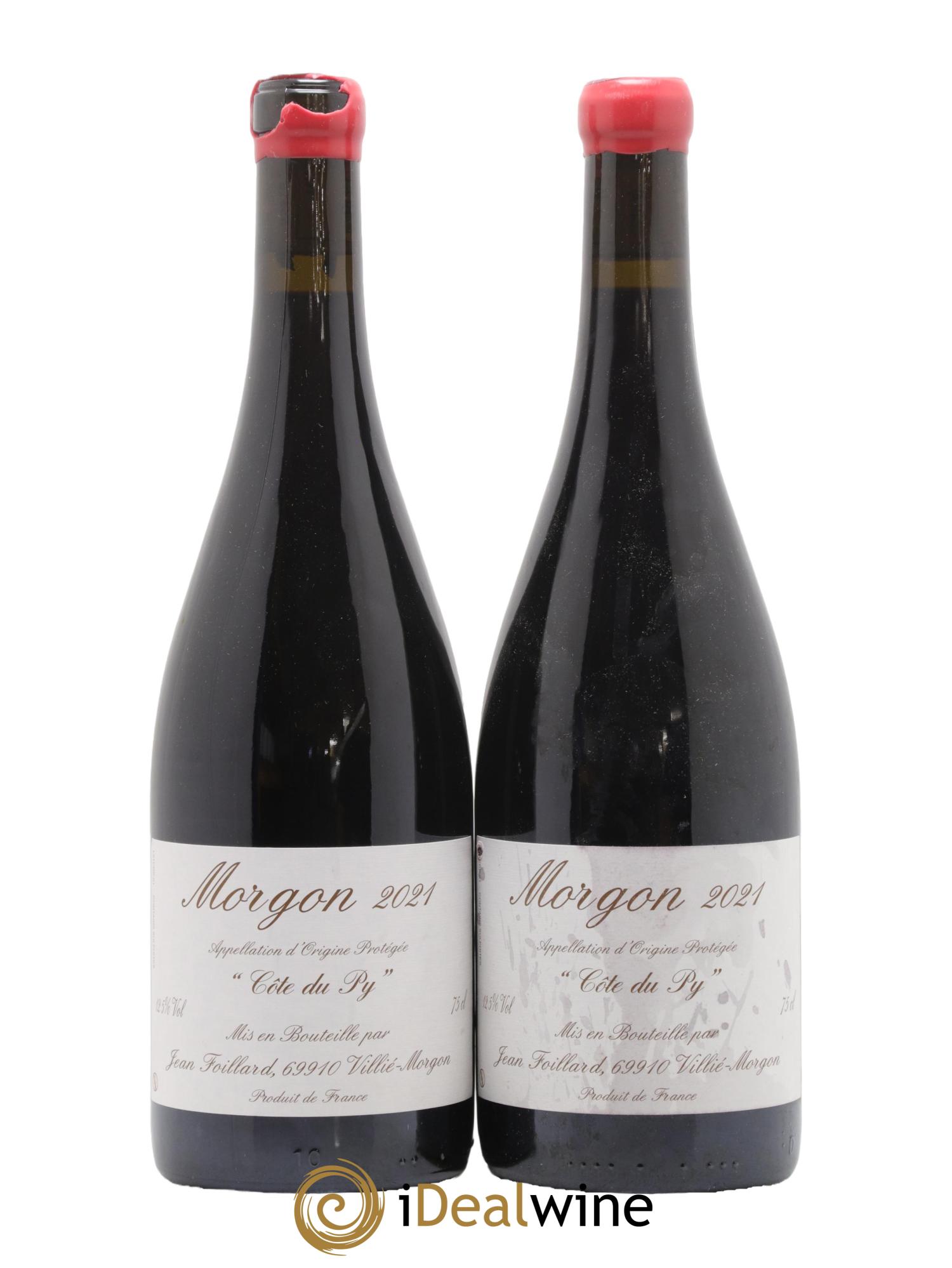 Morgon Côte du Py Jean Foillard 2021 - Lot de 2 bouteilles - 0