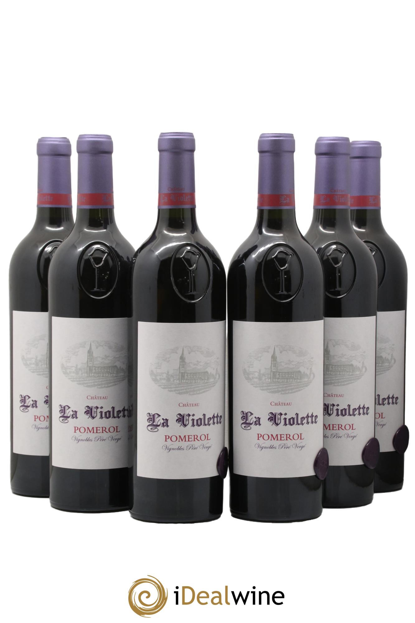 Château la Violette 2020 - Lot de 6 bouteilles - 0