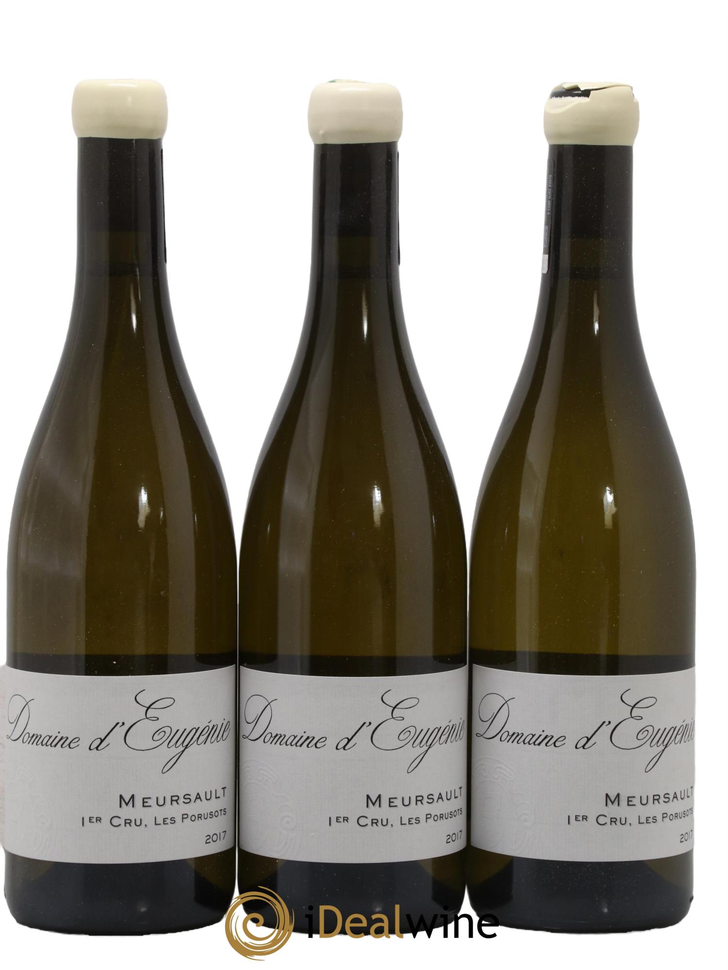 Meursault 1er Cru Poruzots Domaine René Engel - Domaine Eugénie 2017 - Lot de 3 bouteilles - 0
