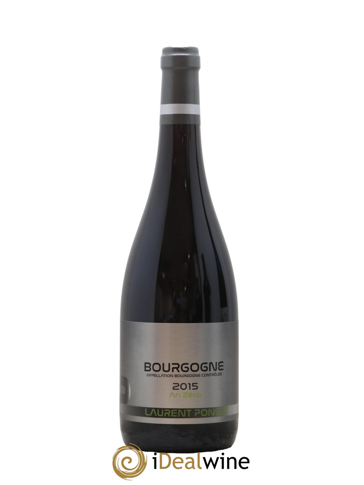Bourgogne An Zero Laurent Ponsot 2015 - Lot de 1 bouteille - 0