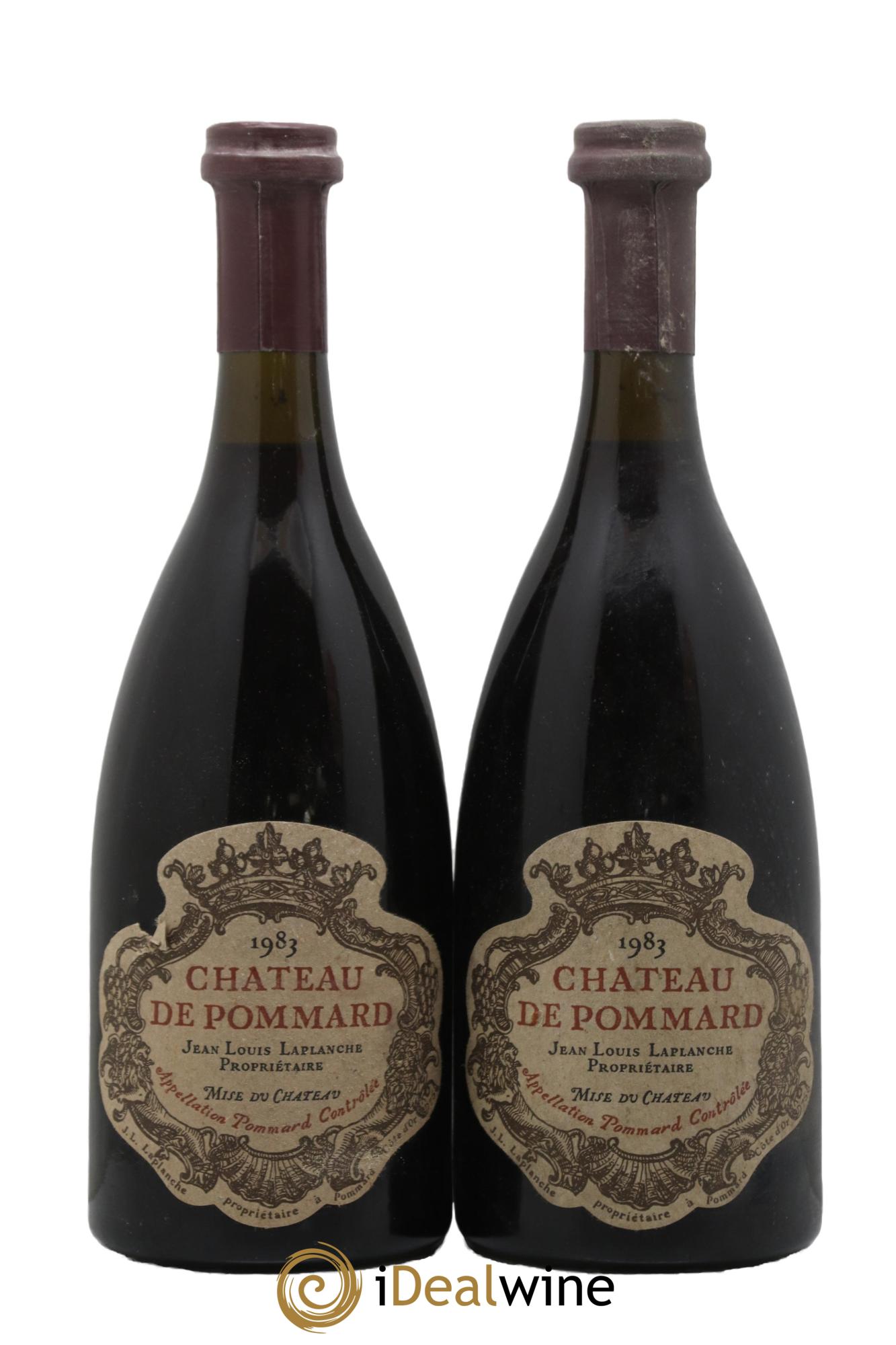 Pommard Château de Pommard 1983 - Lot de 2 bouteilles - 0