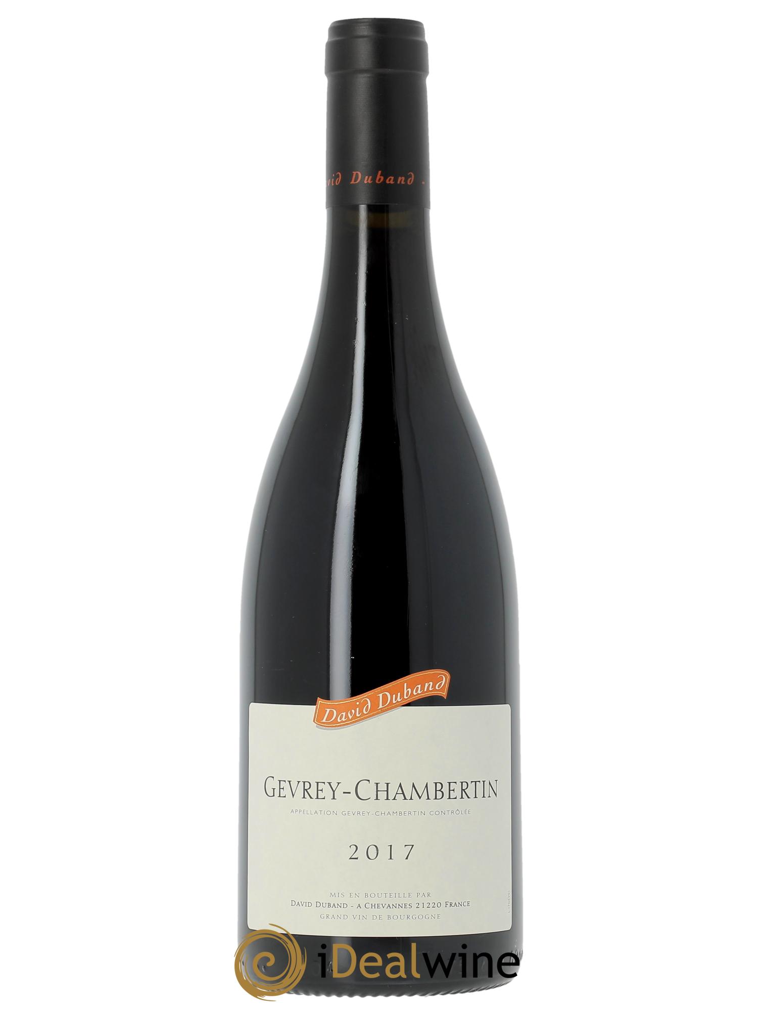 Gevrey-Chambertin David Duband (Domaine) 2017 - Lot de 1 bouteille - 0