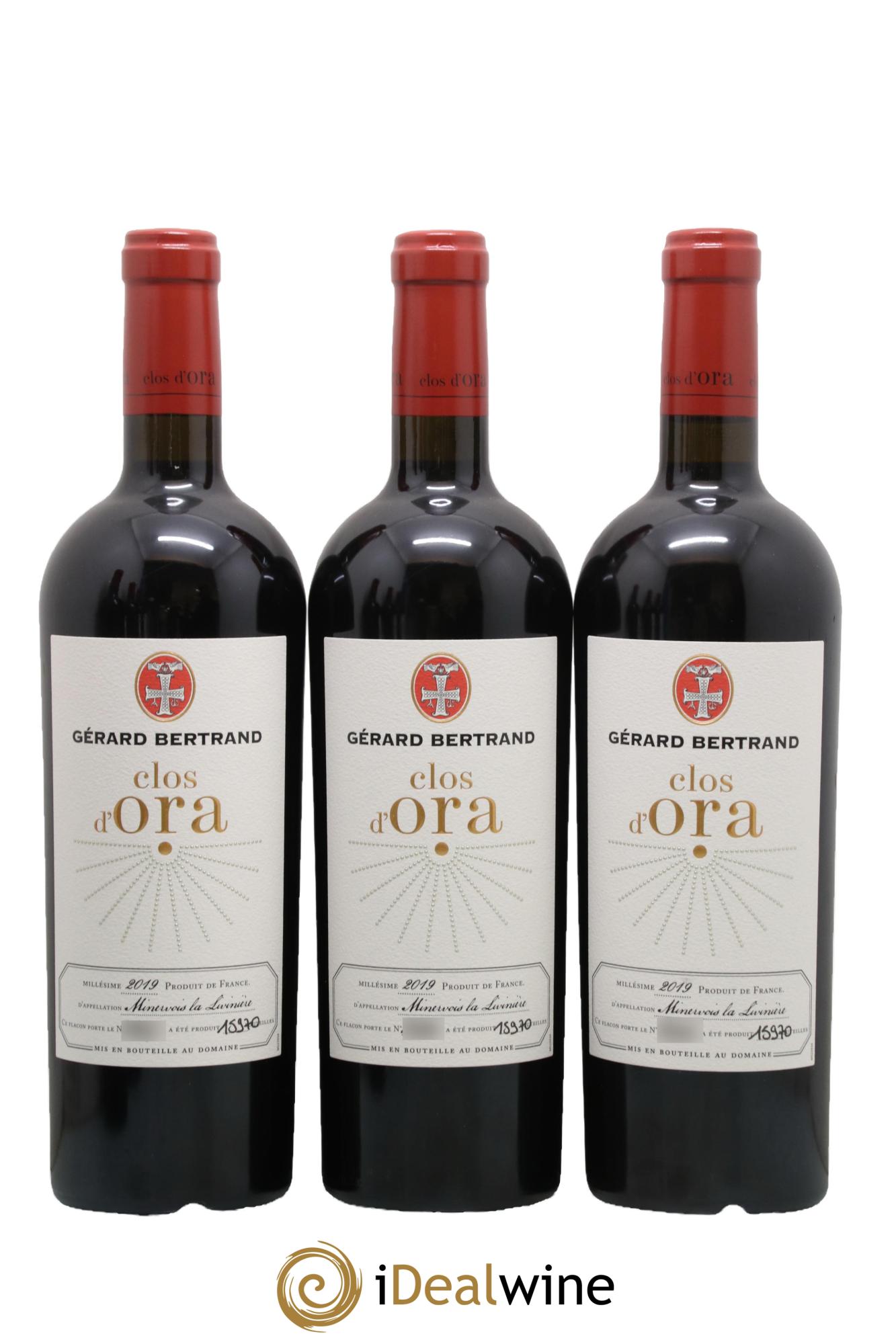 Minervois La Livinière Clos d'Ora Gérard Bertrand 2019 - Lot de 6 bouteilles - 1