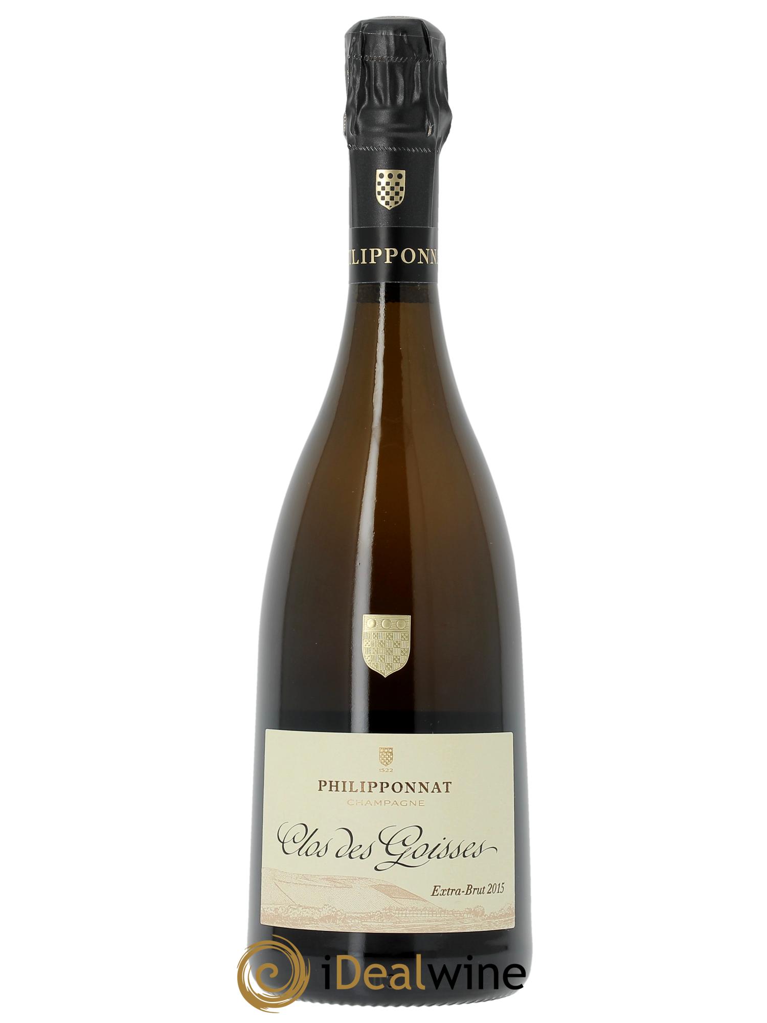 Clos des Goisses Philipponnat 2015 - Lot de 1 bouteille - 1