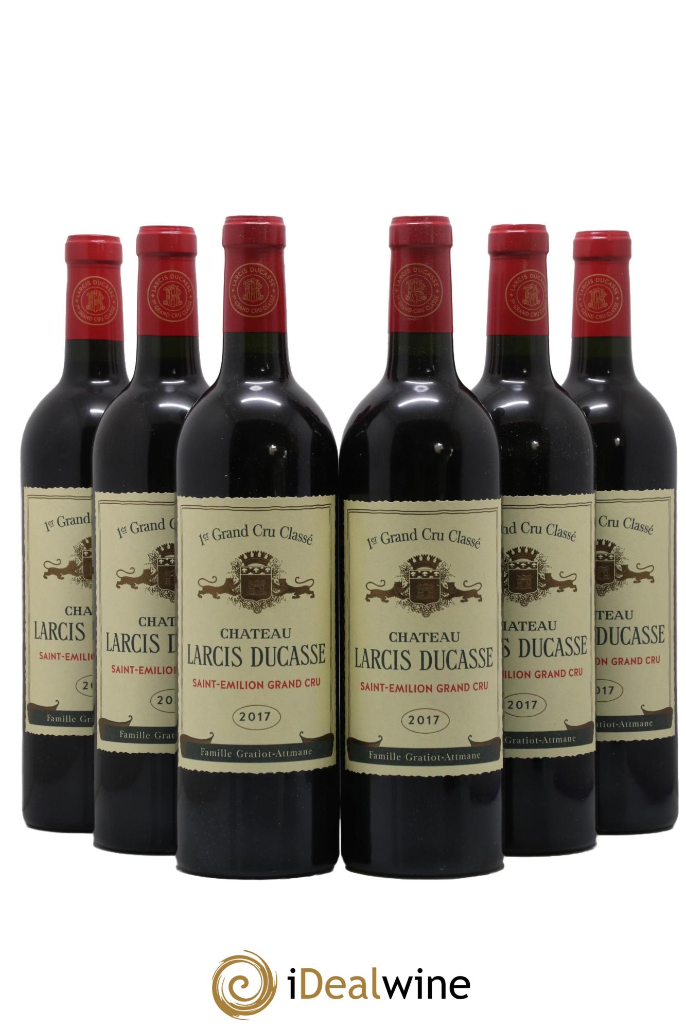 Château Larcis Ducasse 1er Grand Cru Classé B 2017 - Lot de 6 bouteilles - 0
