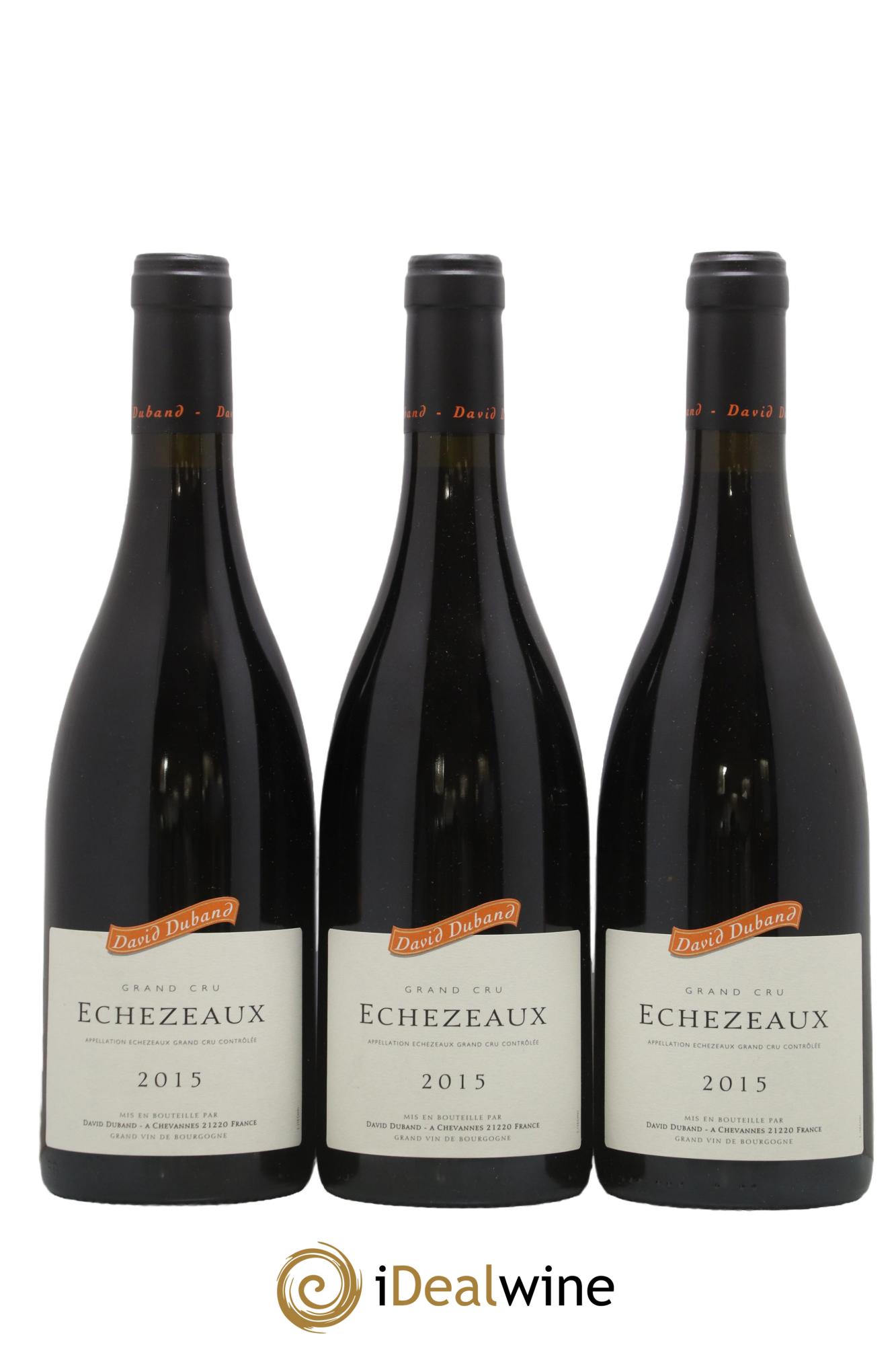 Echezeaux Grand Cru David Duband (Domaine) 2015 - Lot de 3 bouteilles - 0