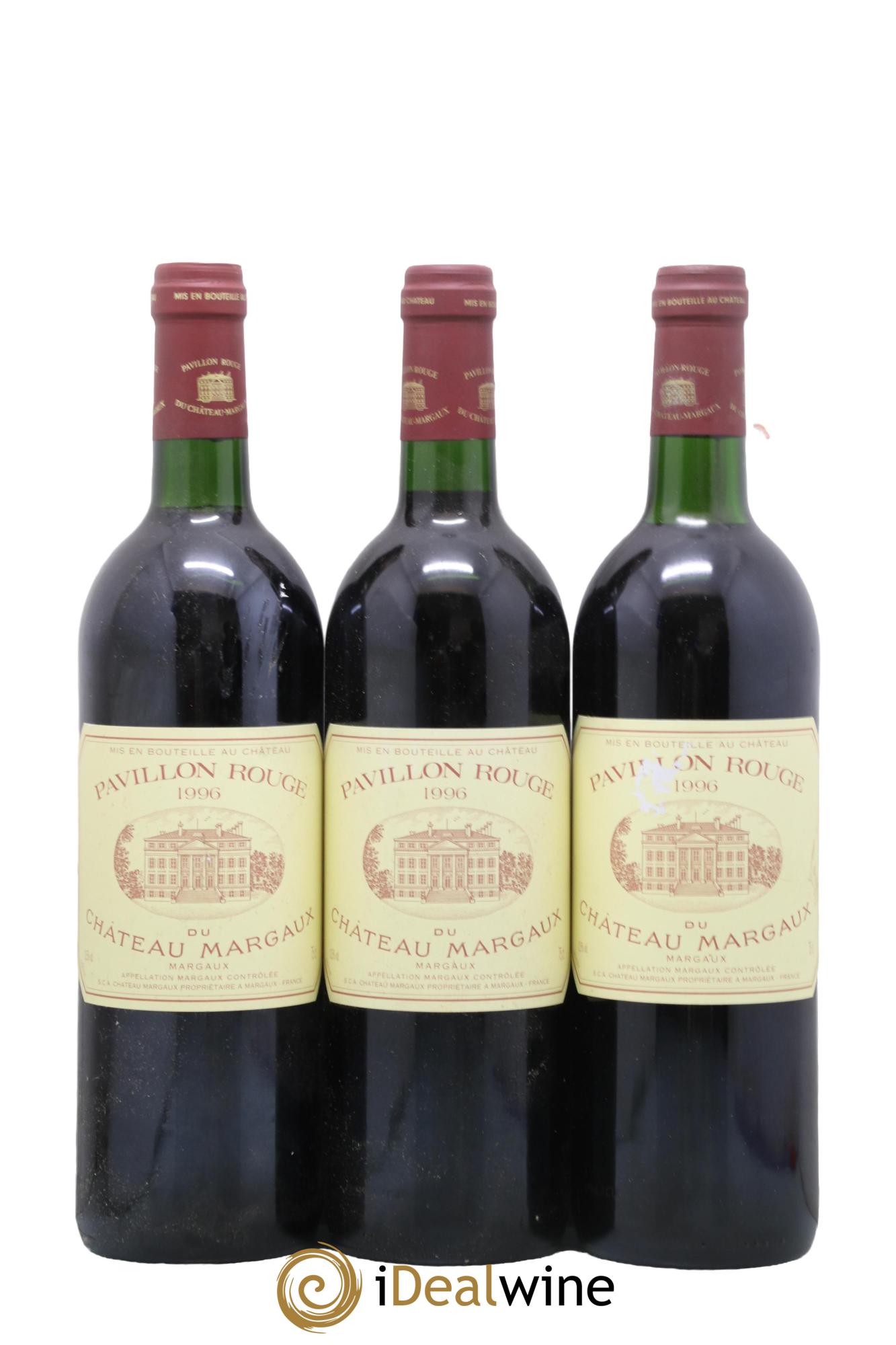 Pavillon Rouge du Château Margaux Second Vin 1995 - Lot de 3 bouteilles - 0