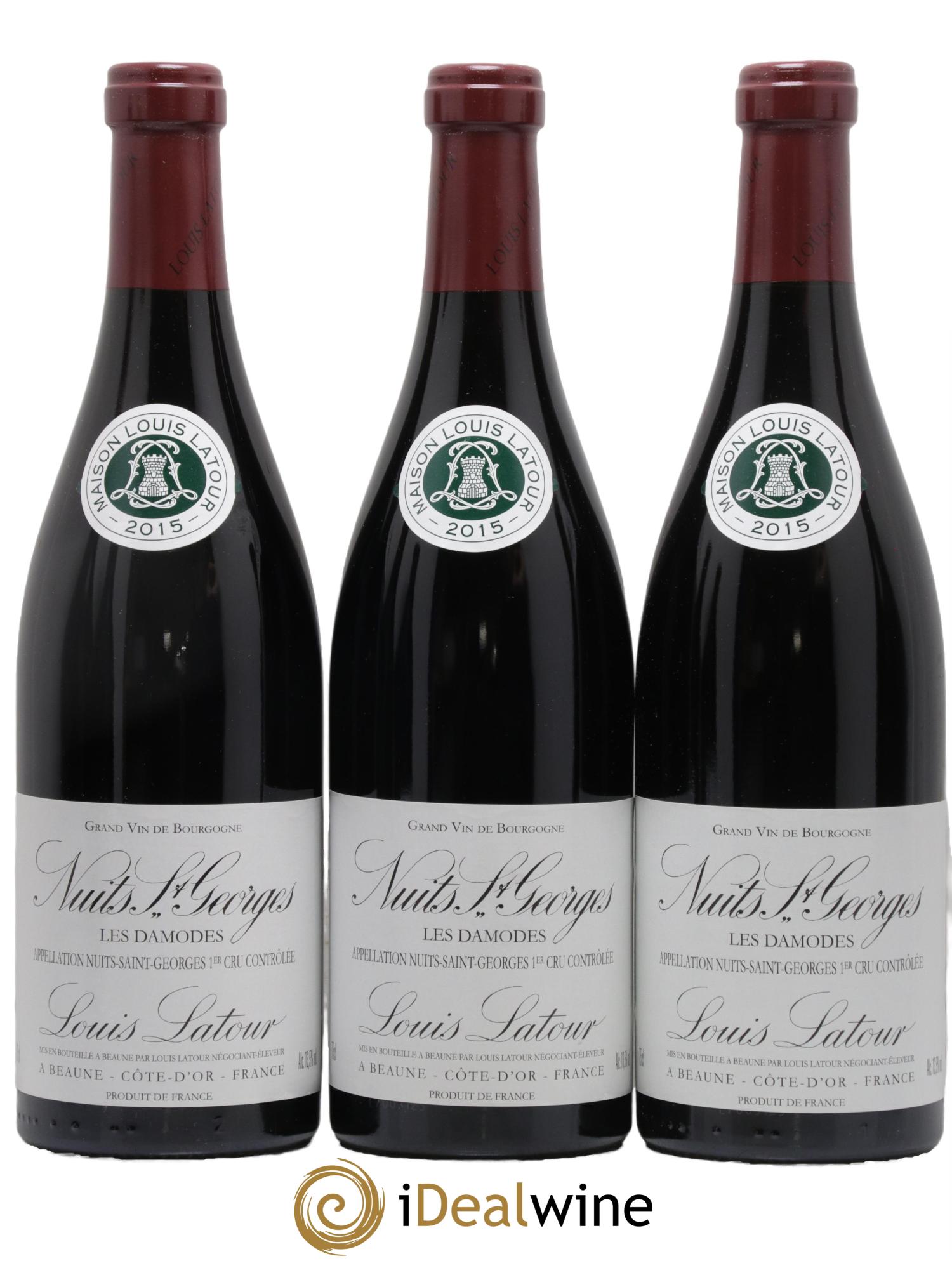 Nuits-Saint-Georges 1er Cru Les Damodes Maison Louis Latour 2015 - Lot de 12 bouteilles - 3