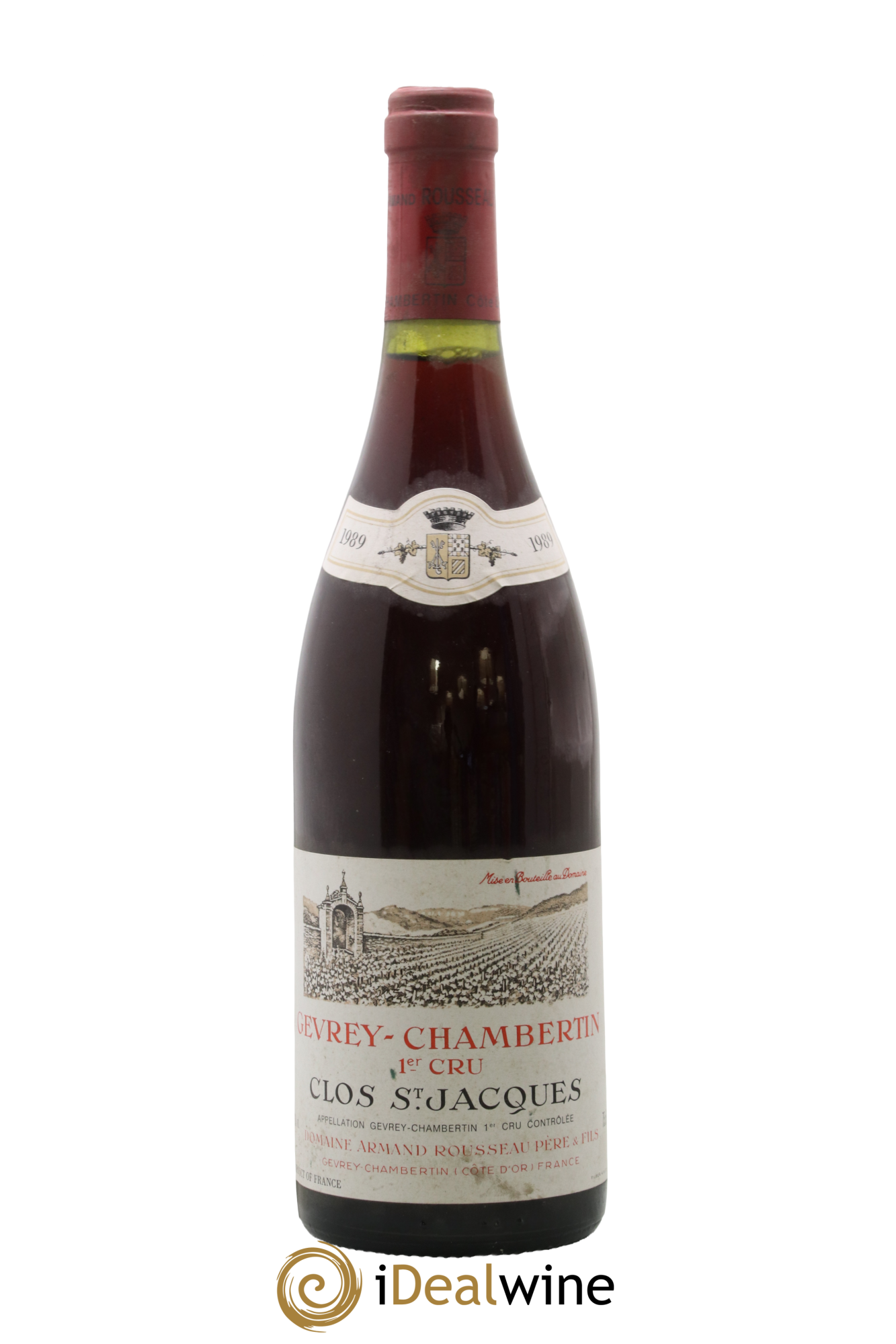 Gevrey-Chambertin 1er Cru Clos Saint-Jacques Armand Rousseau (Domaine) 1989 - Lot of 1 bottle - 0