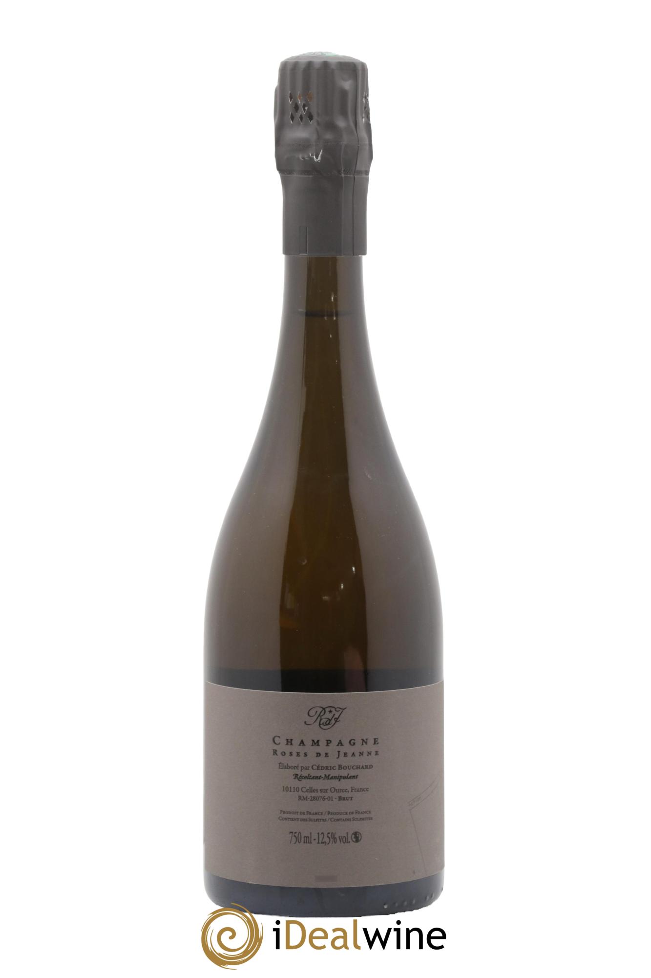 Roses de Jeanne Côte de Val Vilaine Blanc de Noirs Cédric Bouchard 2022 - Lot de 1 bouteille - 1