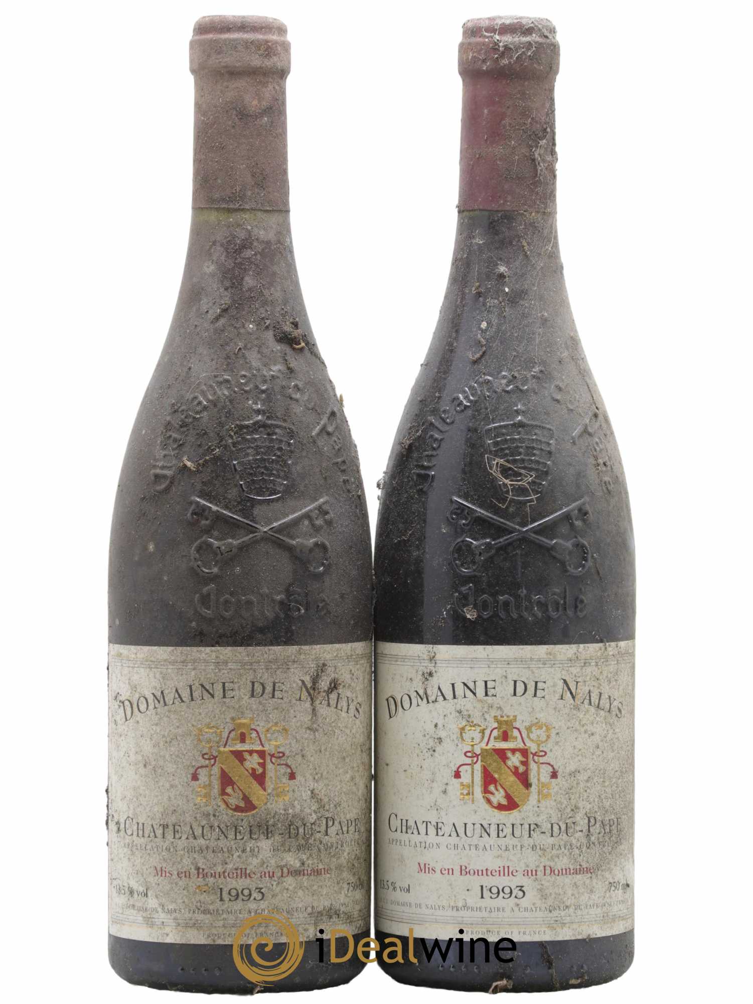Châteauneuf-du-Pape Château de Nalys  1993 - Lotto di 2 bottiglie - 0