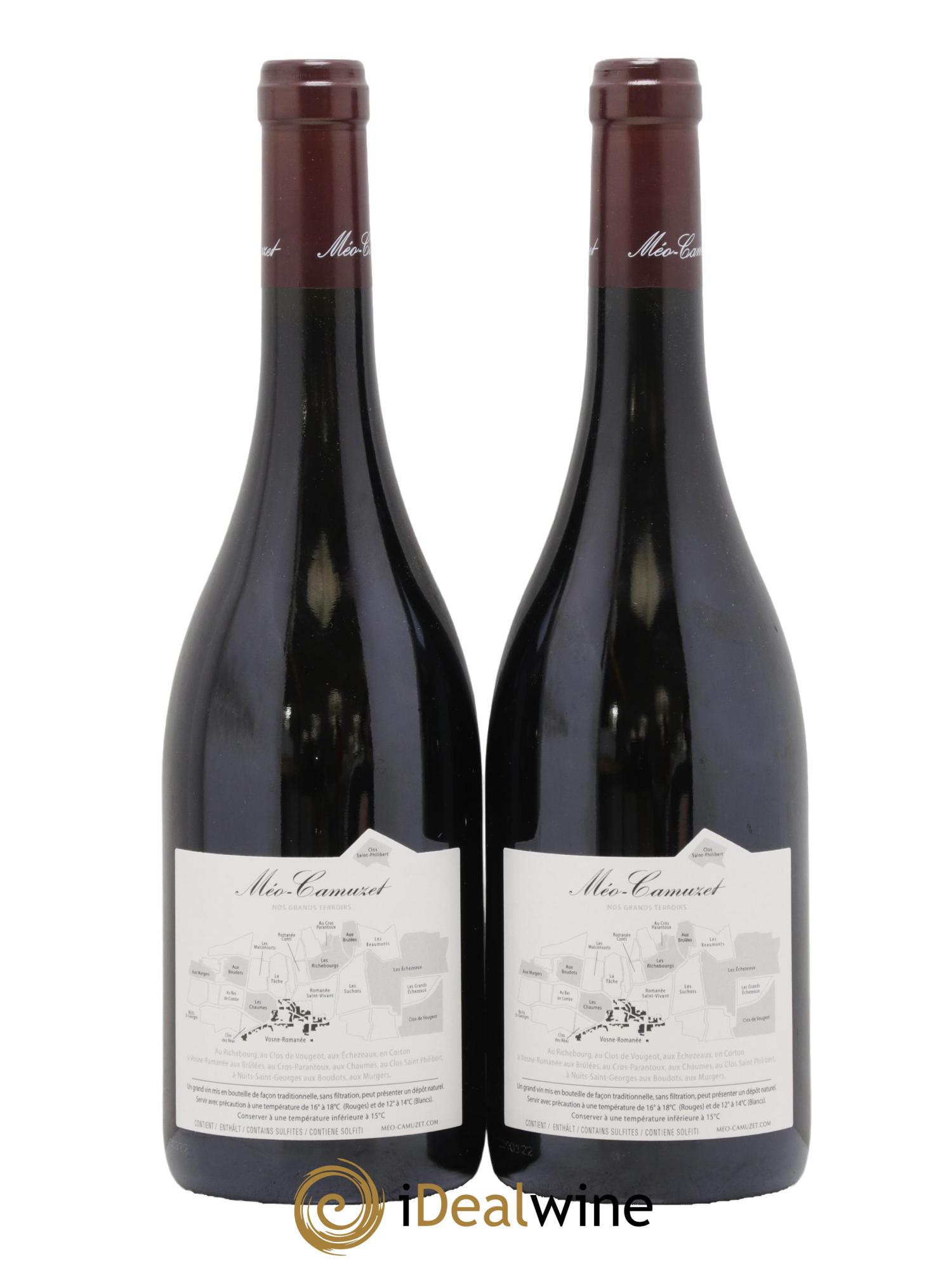 Vosne-Romanée 1er Cru Les Chaumes Méo-Camuzet (Domaine) 2021 - Lotto di 2 bottiglie - 1