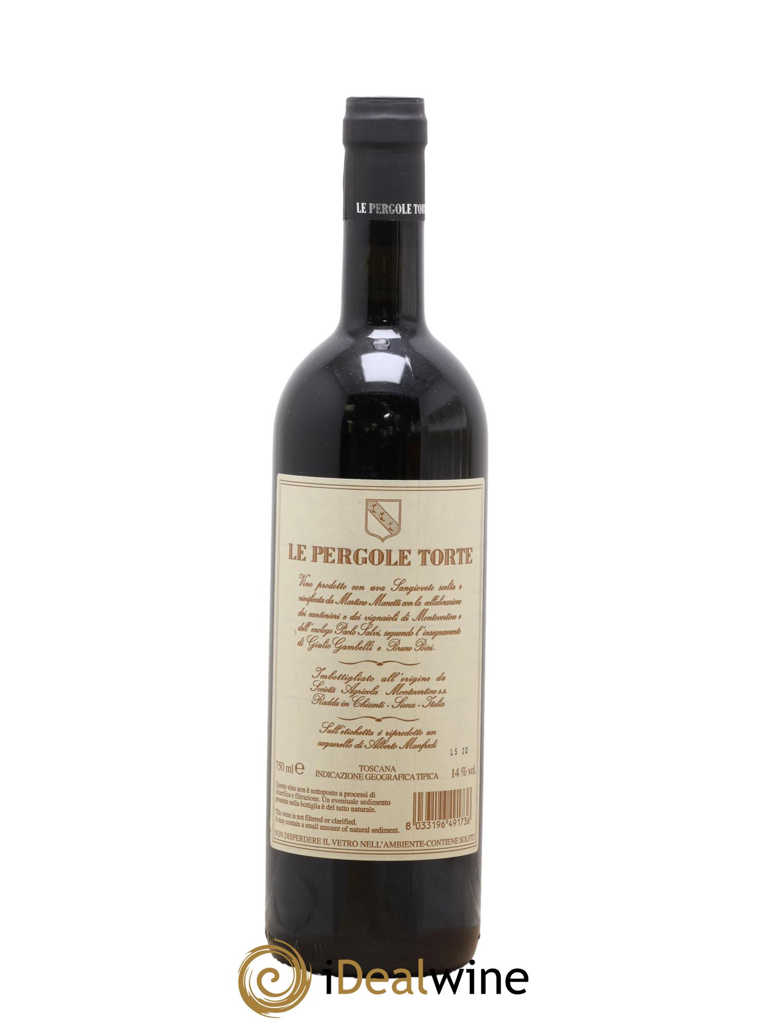 Toscana IGT Montevertine Le Pergole Torte Famille Manetti 2017 - Lot of 1 bottle - 1