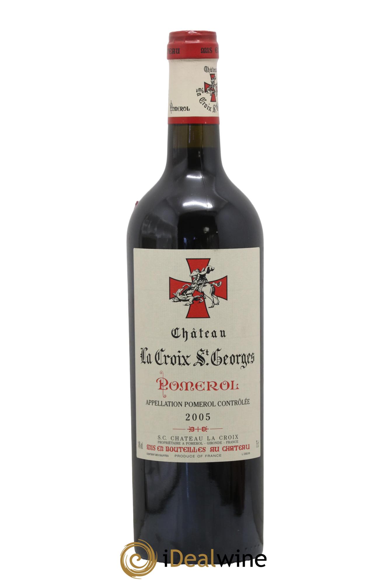 Château la Croix Saint-Georges 2005 - Lot of 1 bottle - 0