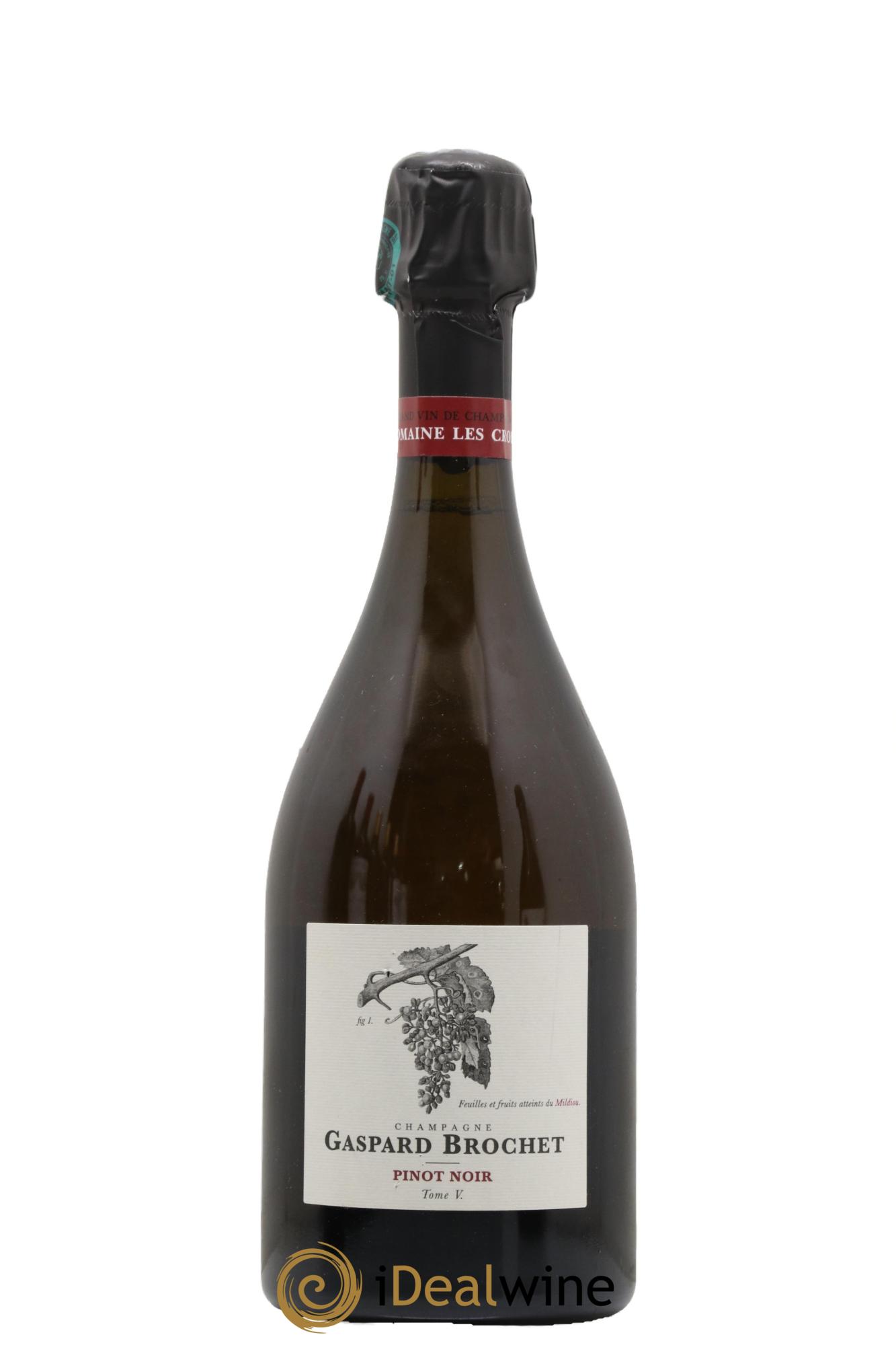 Pinot Noir Extra-Brut Tome V Gaspard Brochet 2021 - Lot de 1 bouteille - 0