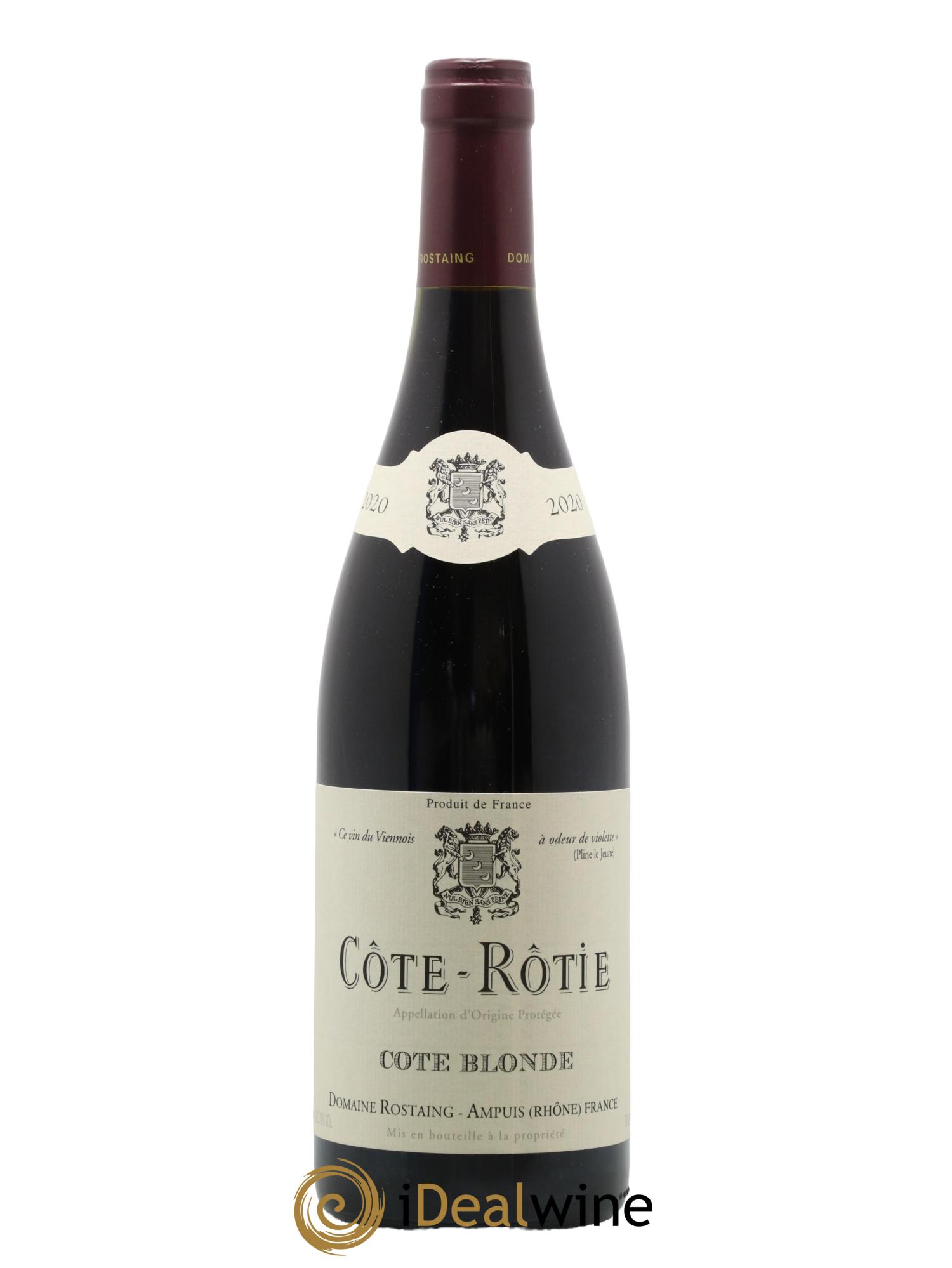 Côte-Rôtie Côte Blonde René Rostaing 2020 - Posten von 1 Flasche - 0