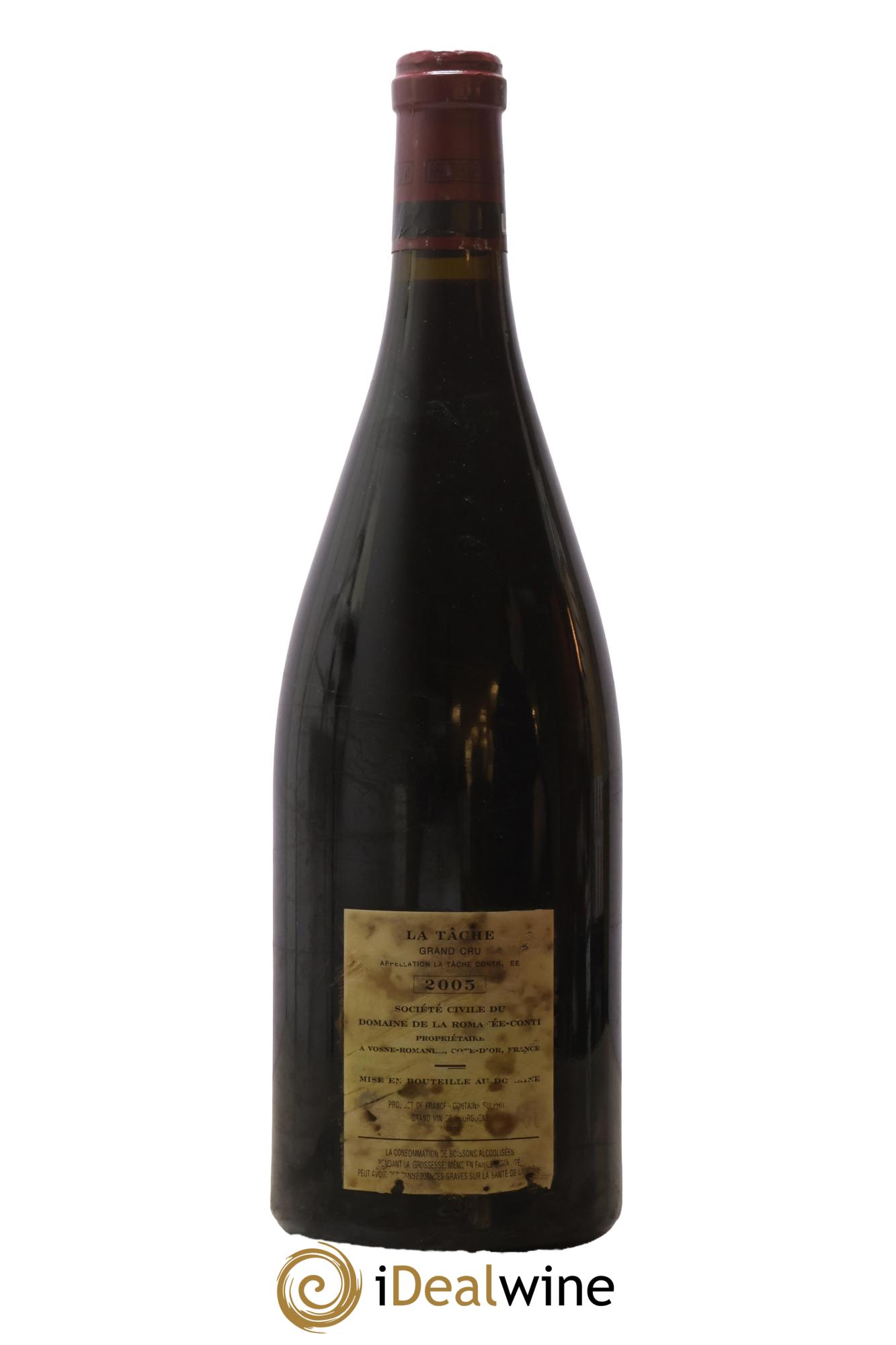 La Tâche Grand Cru Domaine de la Romanée-Conti 2005 - Lot de 1 magnum - 1