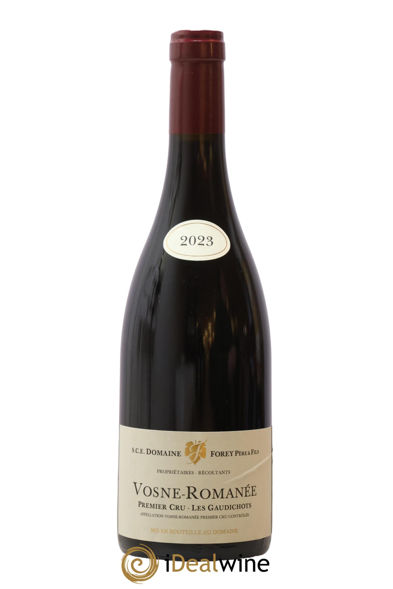 Vosne-Romanée 1er Cru Les Gaudichots Forey Père et Fils (Domaine) 2023 - Lot de 1 bouteille - 0