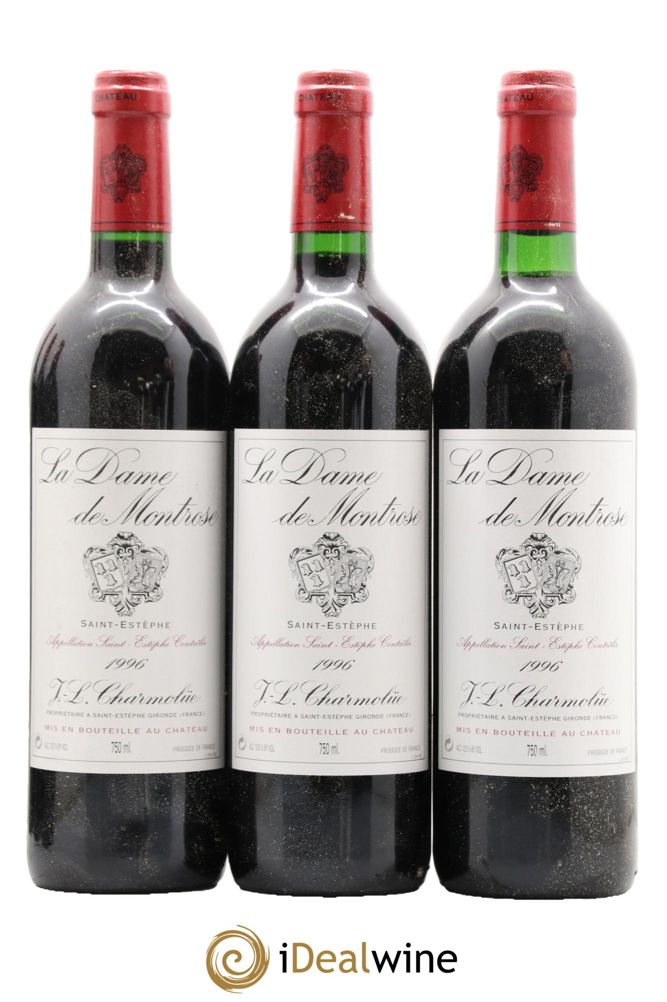 La Dame de Montrose Second Vin 1996 - Lot de 12 bouteilles - 3