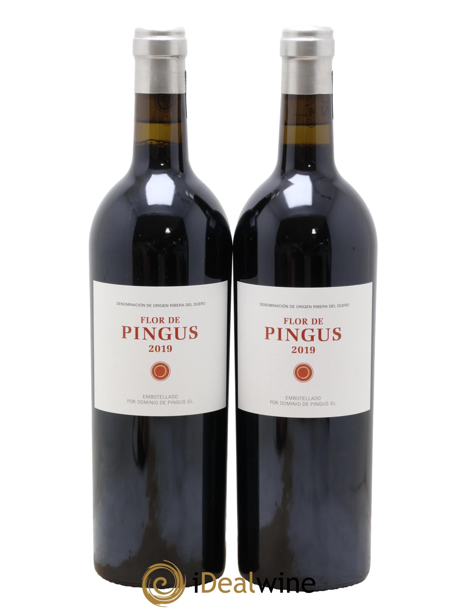 Ribera Del Duero Flor de Pingus Dominio de Pingus - Peter Sisseck 2019 - Lot de 2 bouteilles - 0