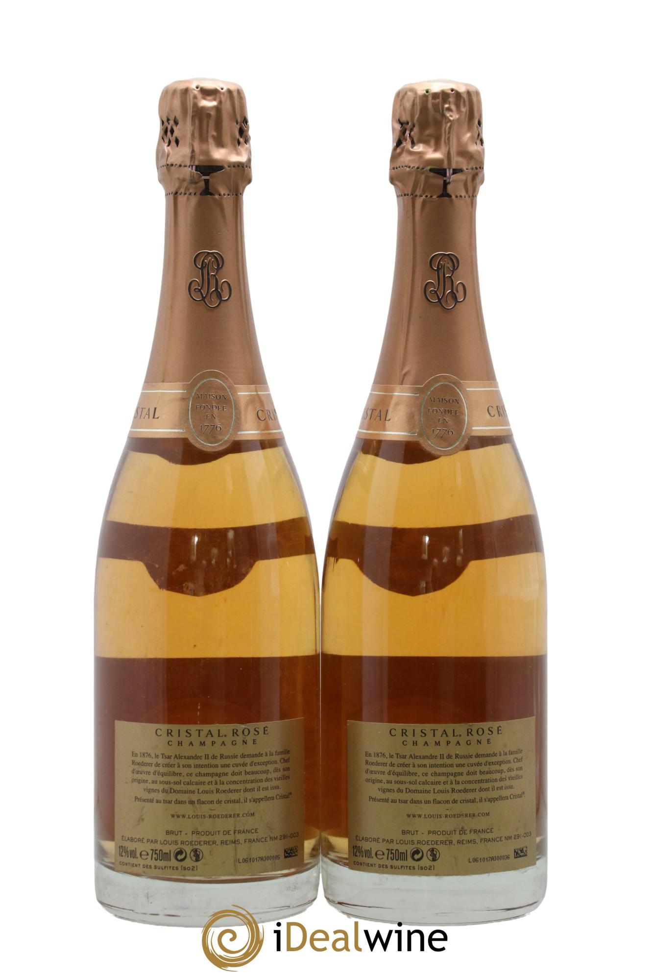 Cristal Louis Roederer 2009 - Lot de 2 bouteilles - 1