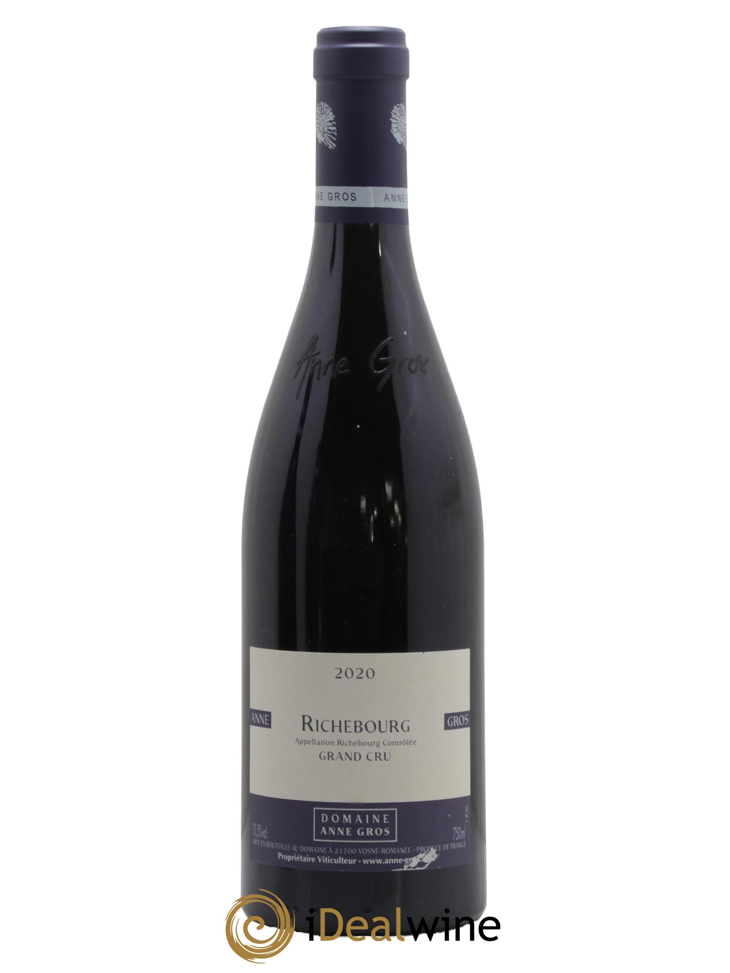 Richebourg Grand Cru Anne Gros 2020 - Posten von 1 Flasche - 0