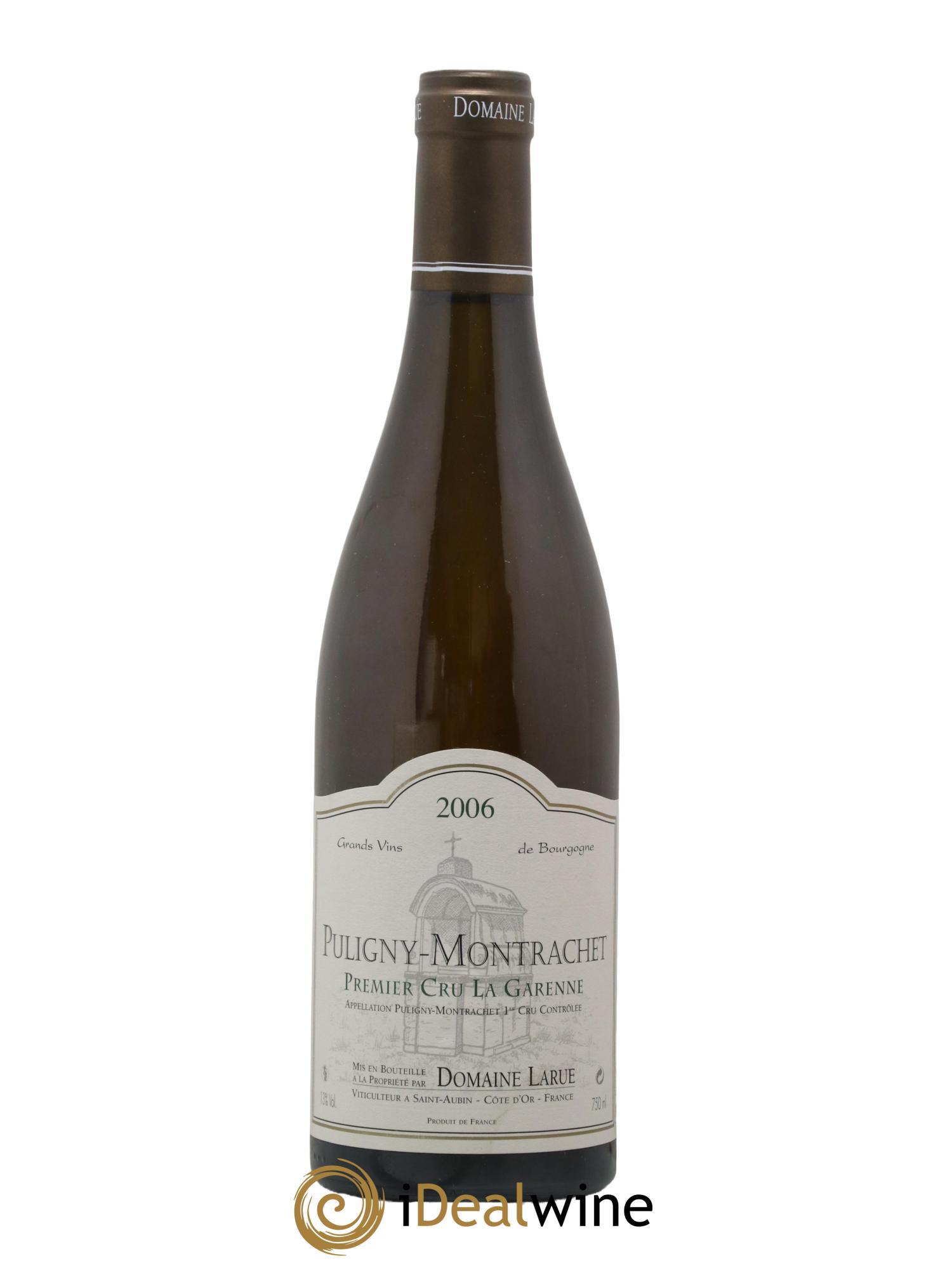 Puligny-Montrachet 1er Cru Domaine Larue 2006 - Lot de 1 bouteille - 0