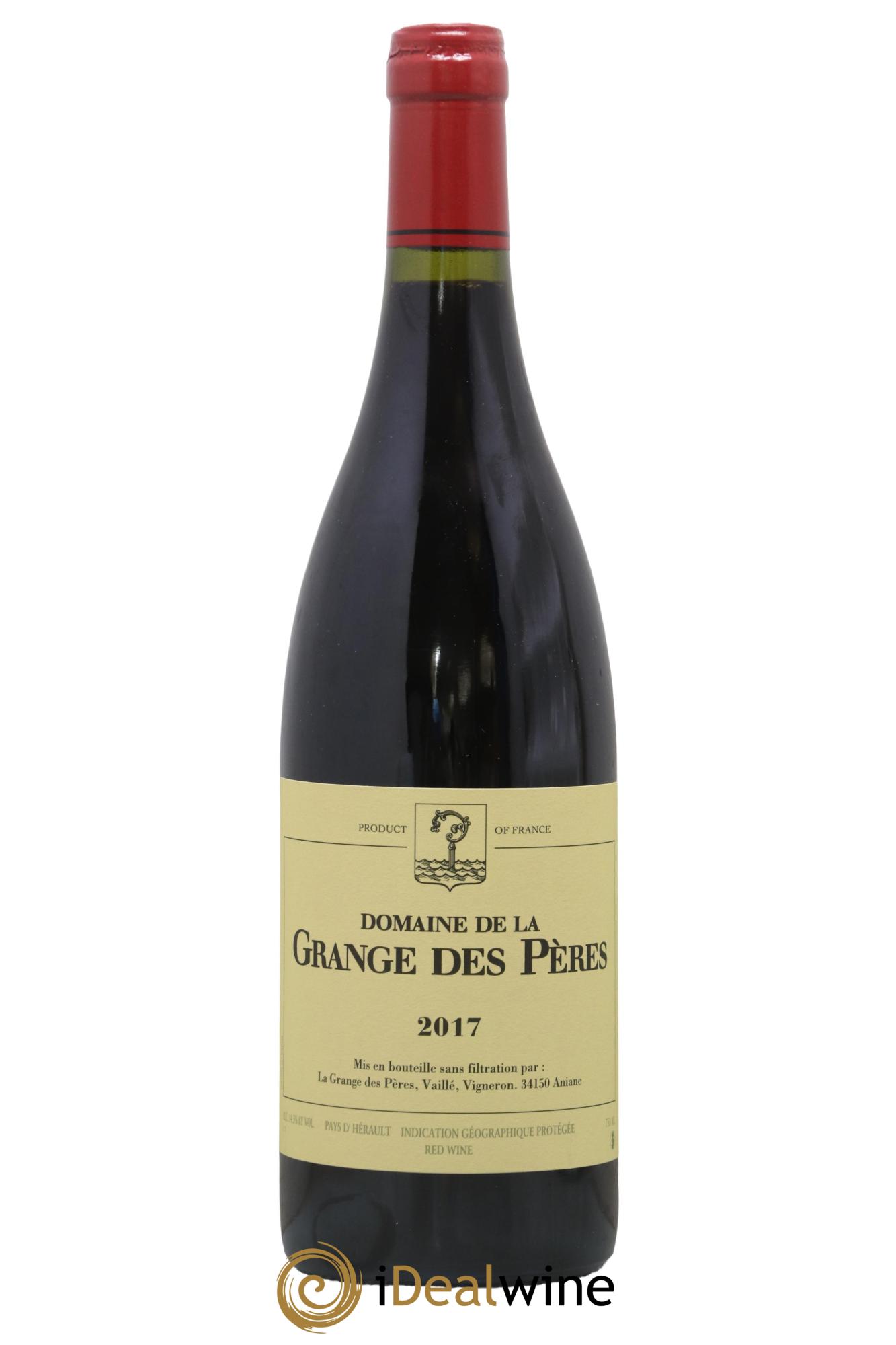 IGP Pays d'Hérault Grange des Pères Laurent Vaillé 2017 - Posten von 1 Flasche - 0