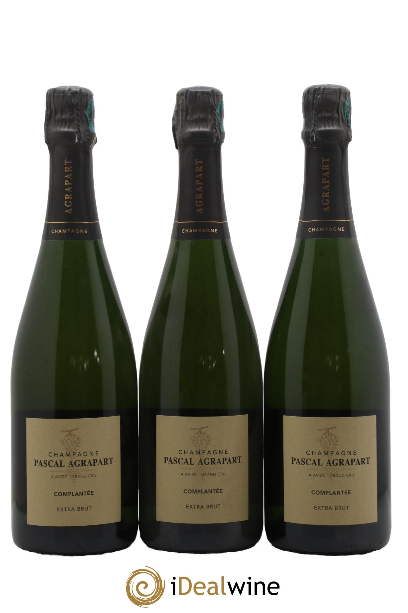 Complantée Extra-Brut Agrapart & Fils - Posten von 3 Flaschen - 0