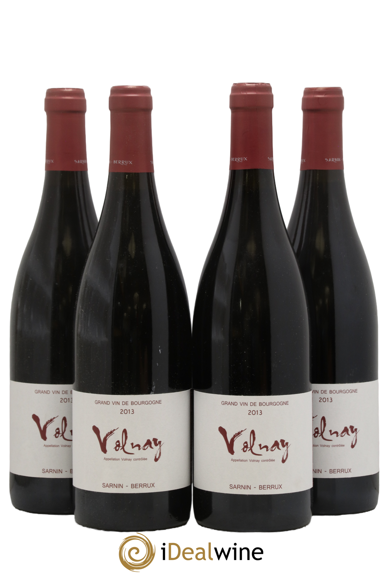 Volnay Sarnin-Berrux 2013 - Lot de 4 bouteilles - 0