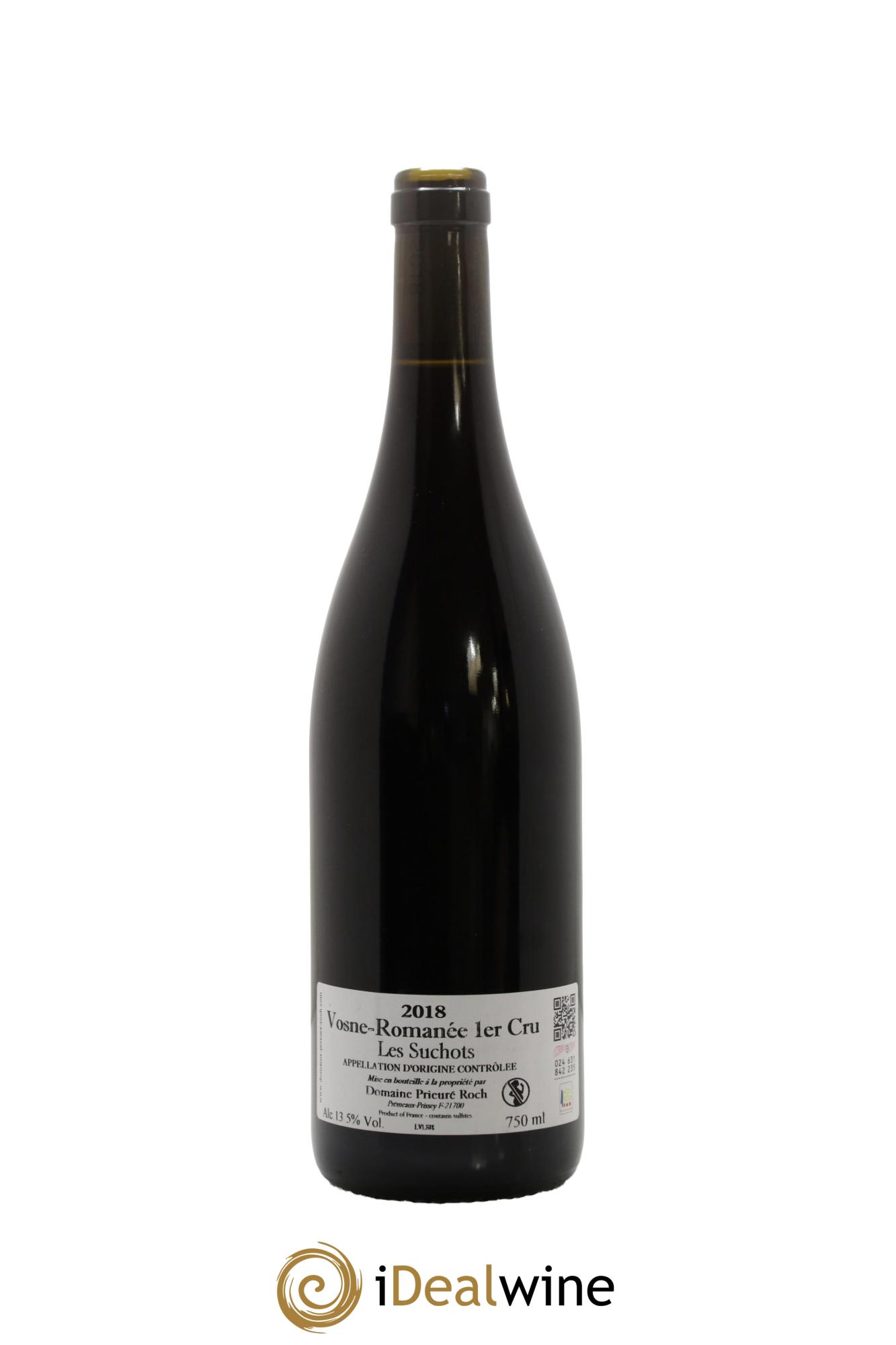 Vosne-Romanée 1er Cru Les Suchots Prieuré Roch 2018 - Lot de 1 bouteille - 1